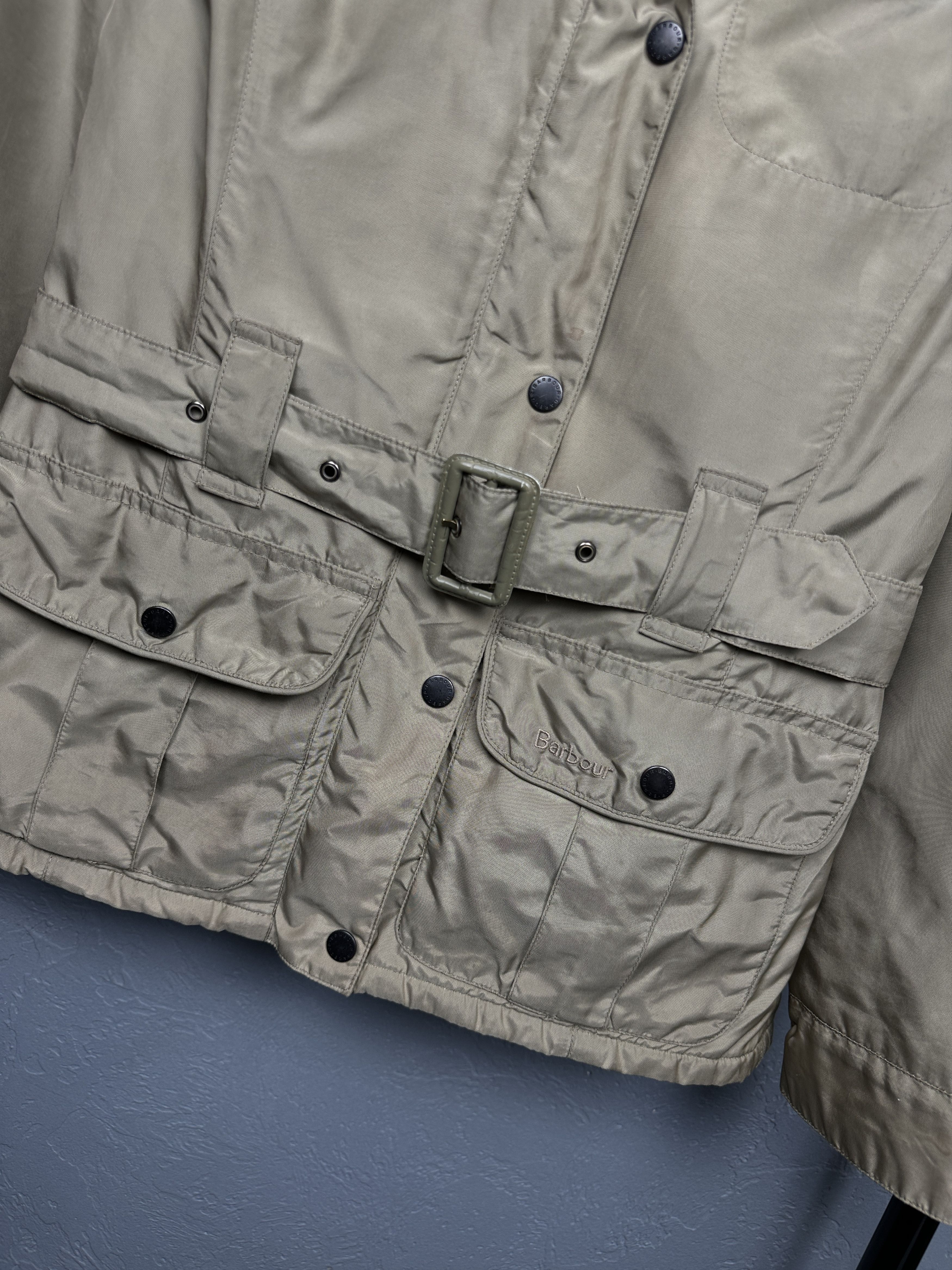 Barbour × Vintage Barbour Womens Metallic Nylon Jacket Size S / US 4 / IT 40 - 3 Thumbnail