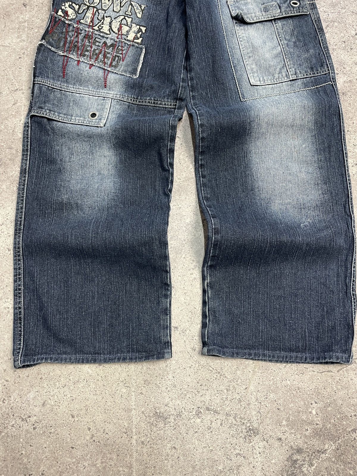 Wu-Tang Clan Vintage Eminem Style 00s Carpenter Denim Rap Jens Pants Size US 30 / EU 46 - 11 Thumbnail