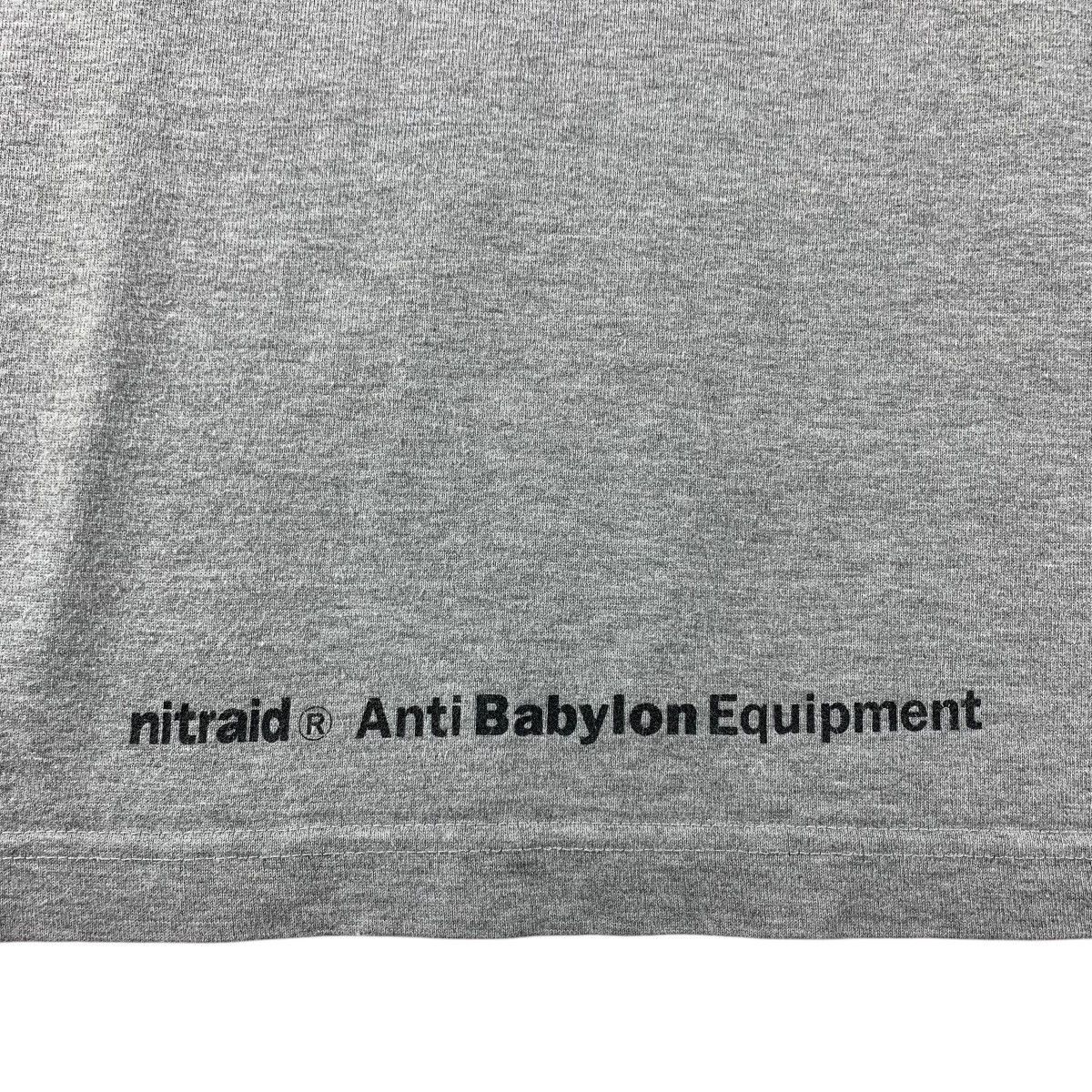 Japanese Brand × Nitraid NIRTRAID Anti Babylon Equipment spellout tee Size US XXL / EU 58 / 5 - 11 Thumbnail