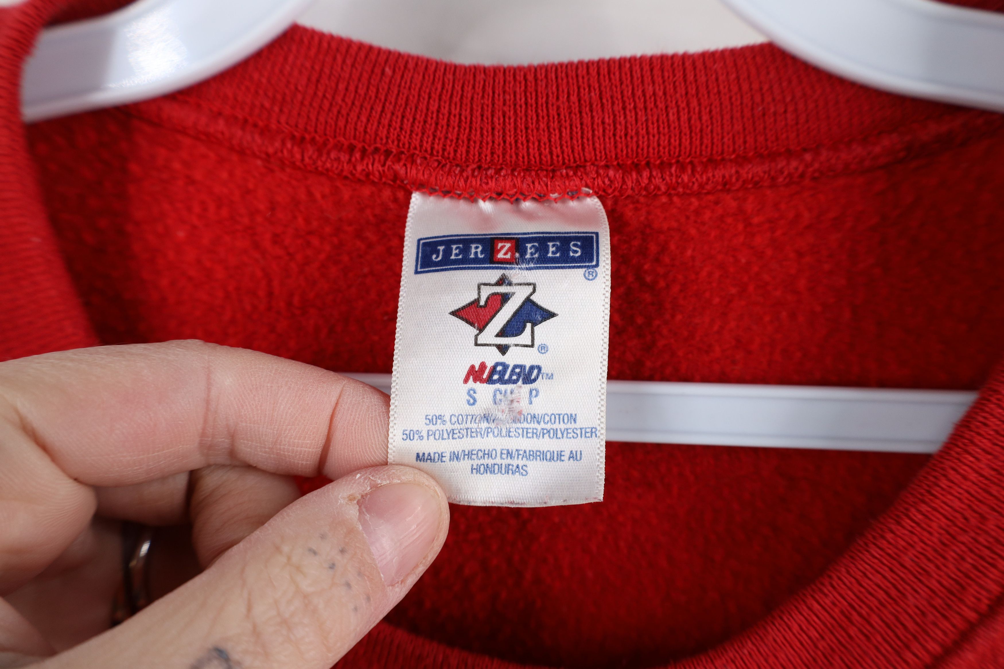 Vintage Vintage 90s Y2K Youngstown State University Sweatshirt Red Size S / US 4 / IT 40 - 5 Thumbnail