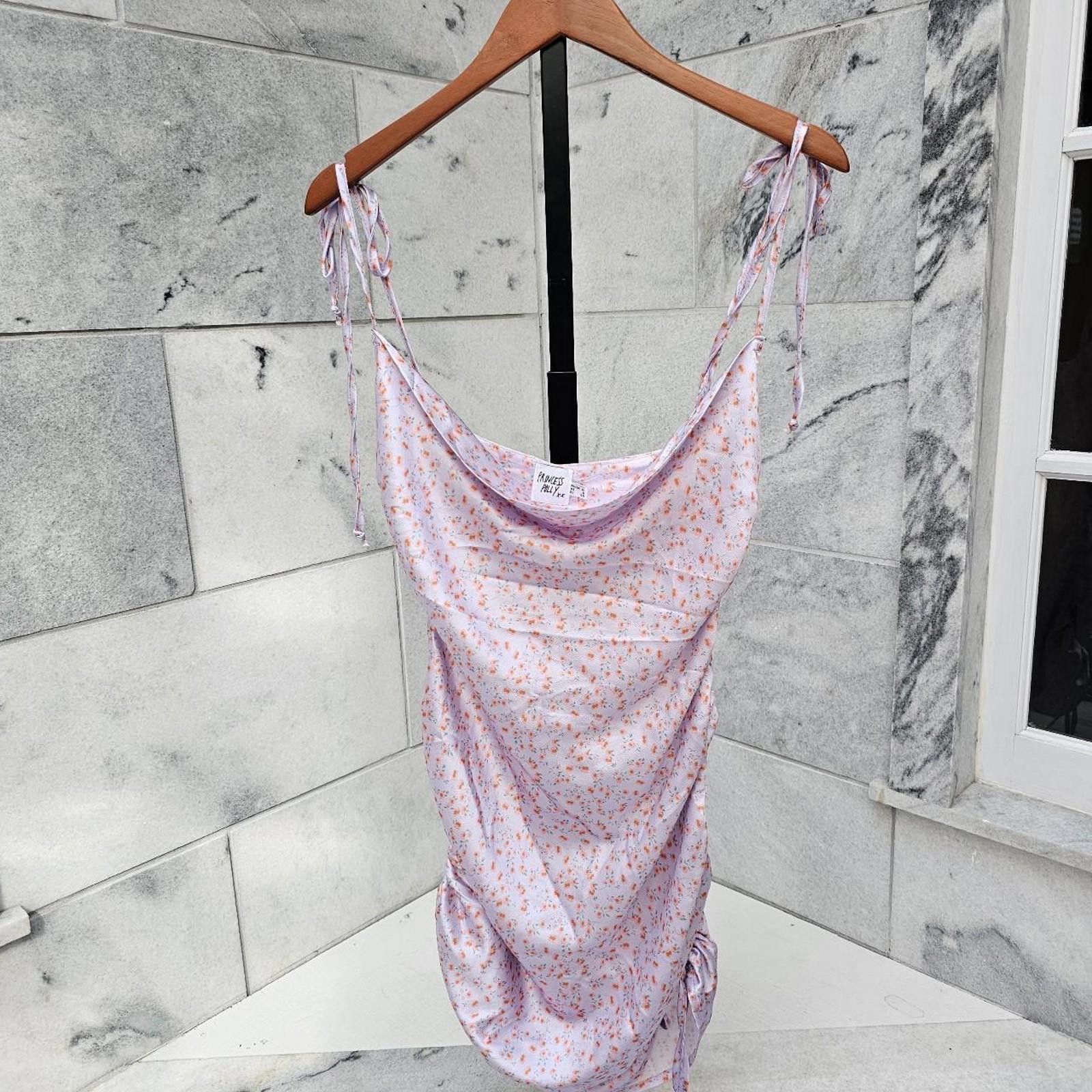 pink dress formal Simple A Line Satin Split Hot Pink Prom Dress Party Dress PSK045 US6 / Custom Color