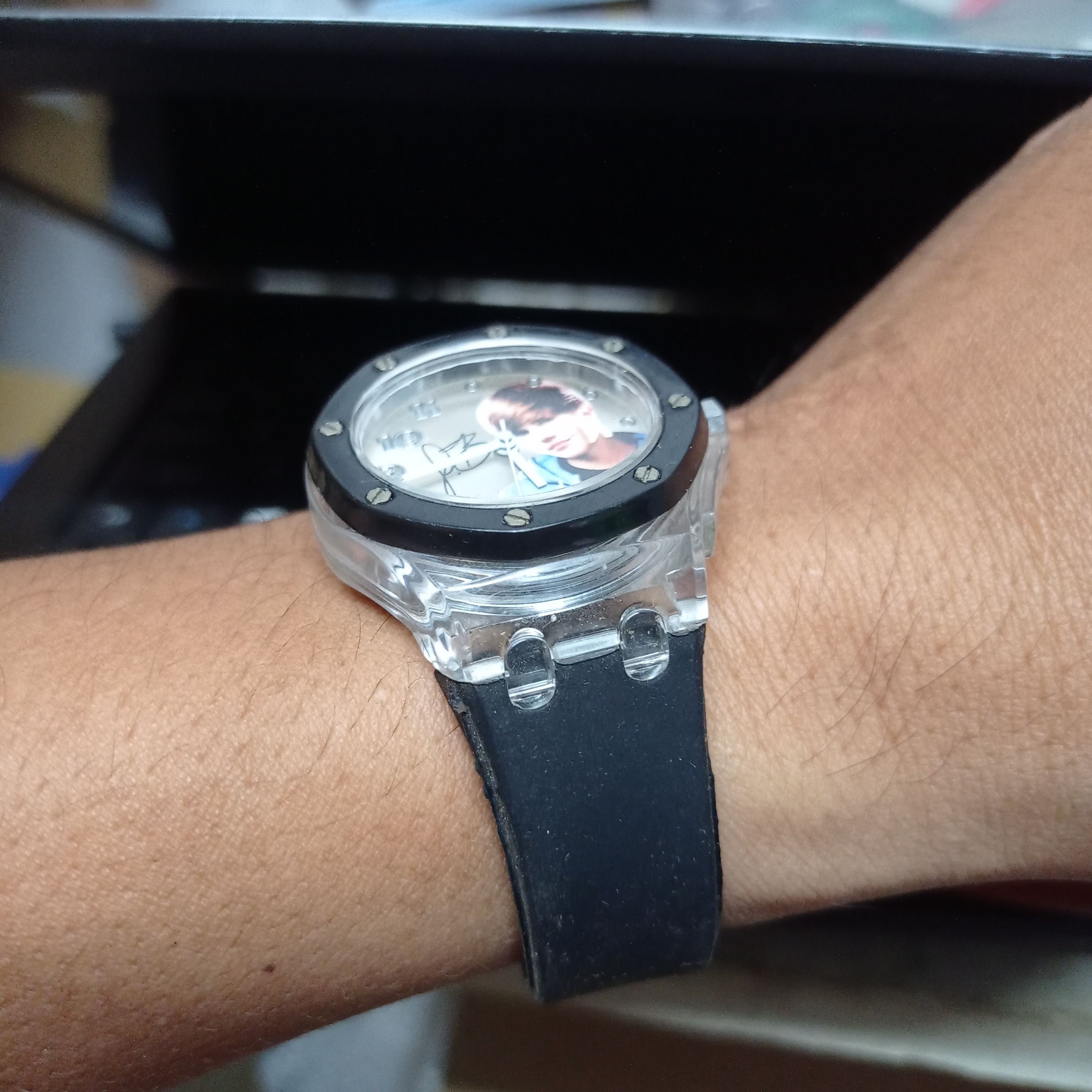 Justin Bieber Special Design Justin Bieber Watch With multi colors Light Size ONE SIZE - 10 Thumbnail