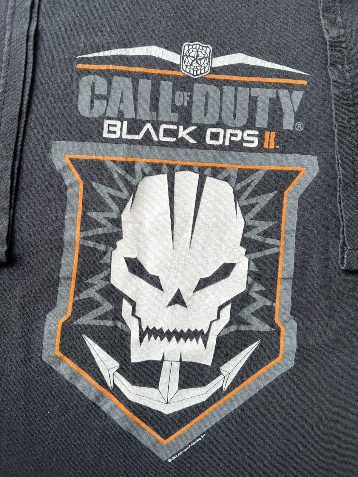 Vintage 2012 Faded Call of Duty Black Ops II Promo Tees Size US XL / EU 56 / 4 - 2 Thumbnail