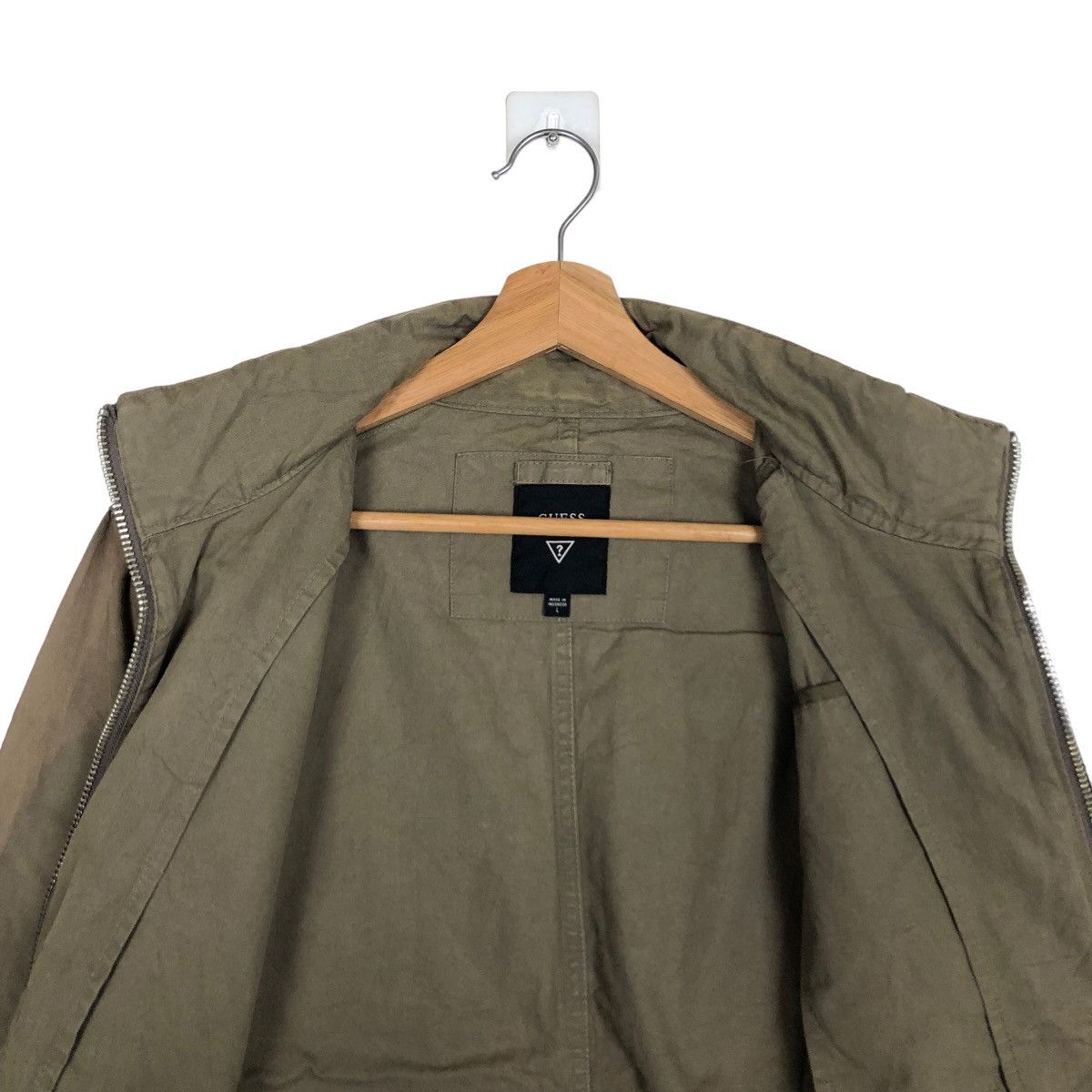 Guess VINTAGE BIKER JACKET WORK GUESS Size US L / EU 52-54 / 3 - 10 Thumbnail