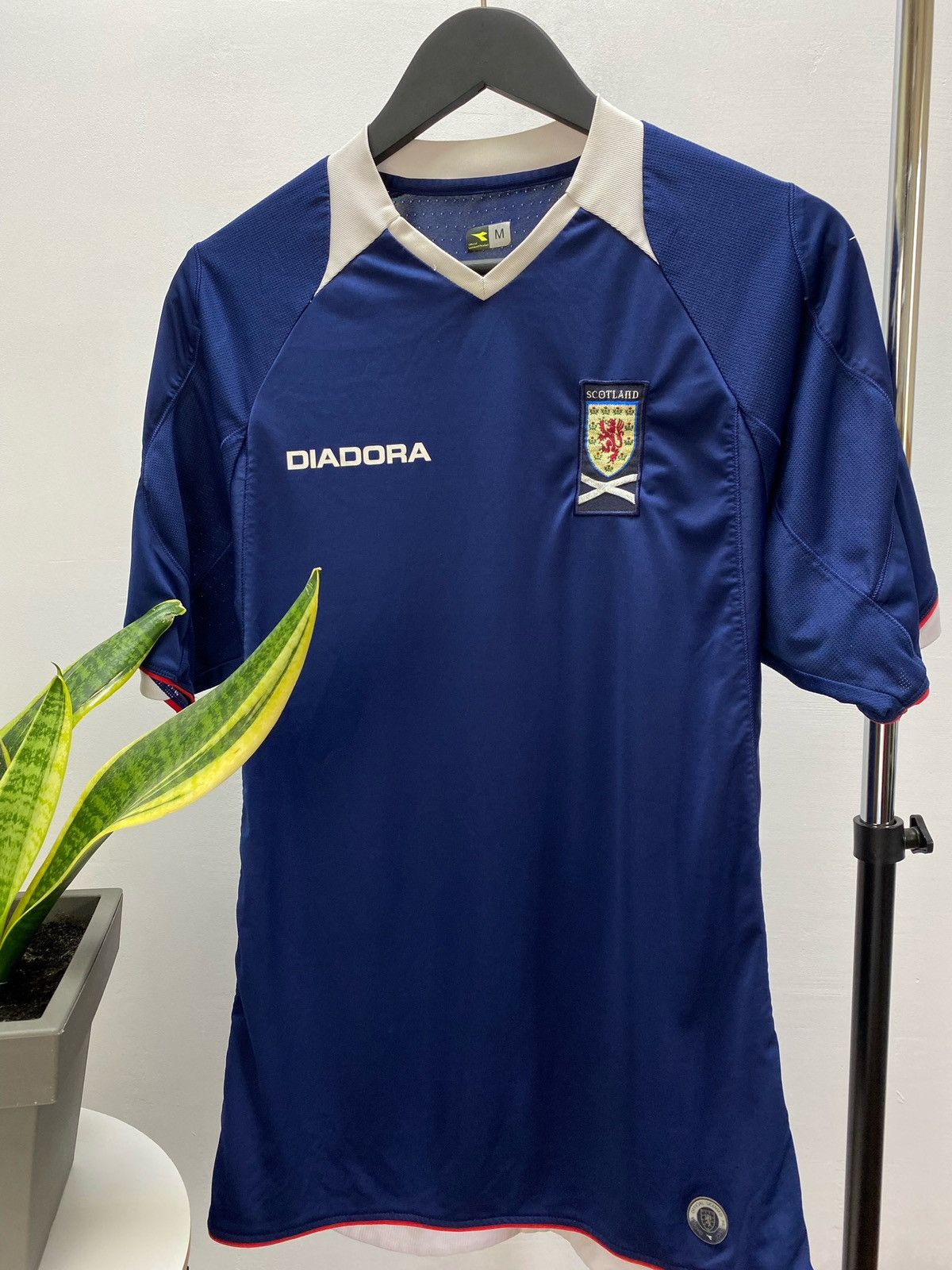 Diadora Scotland National Team 2008 2009 Diadora home soccer jersey Size US M / EU 48-50 / 2 - 4 Thumbnail