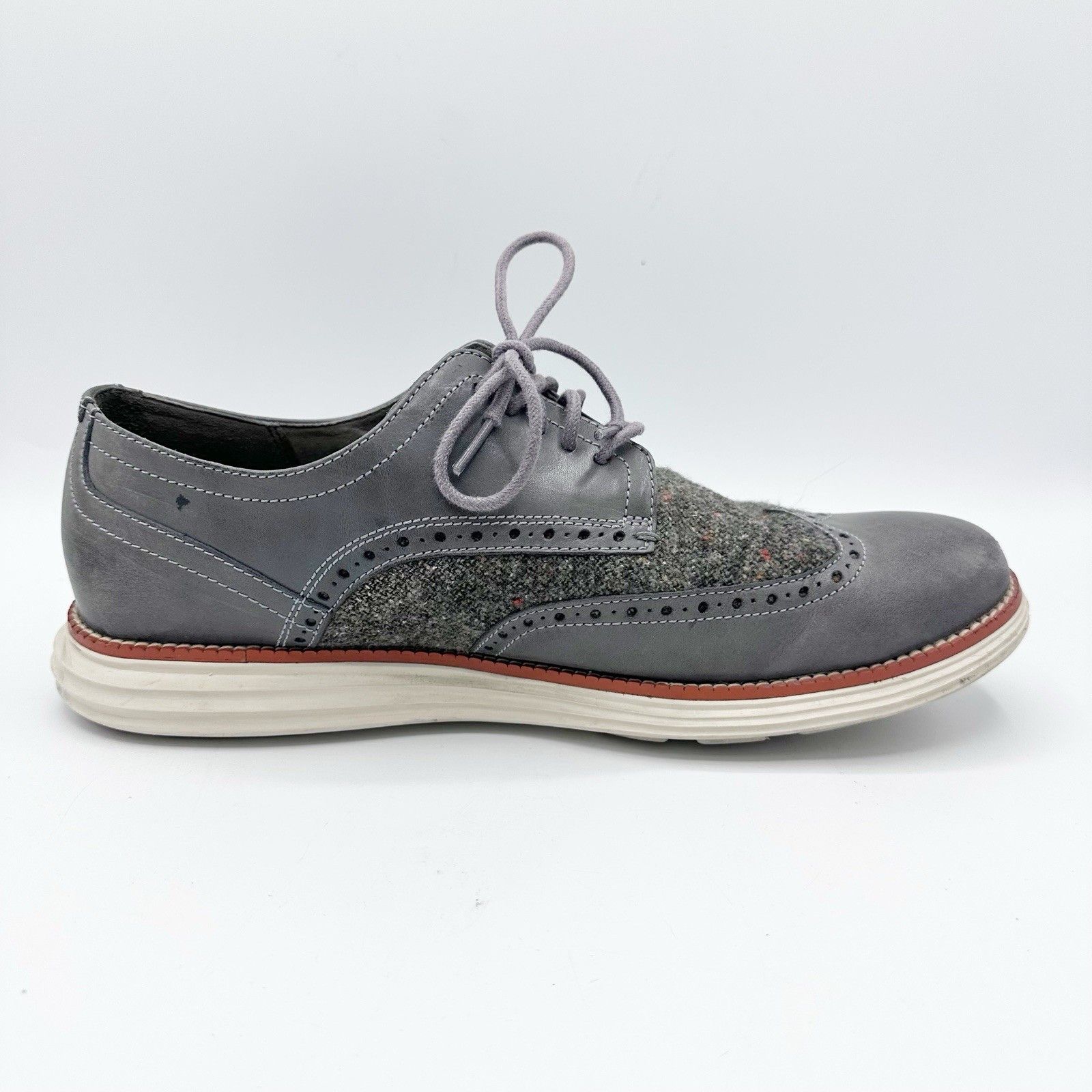 Cole Haan Cole Haan Original Grand Men's Wingtip Shoes Sz 10.5 M Size US 10.5 / EU 43-44 - 2 Thumbnail