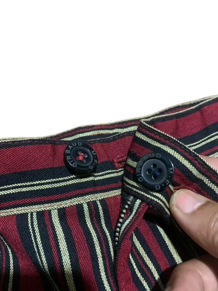 Marithe + Francois Girbaud Vintage Marithe Francois Girbaud striped flare pants Size 30" / US 8 / IT 44 - 8 Thumbnail