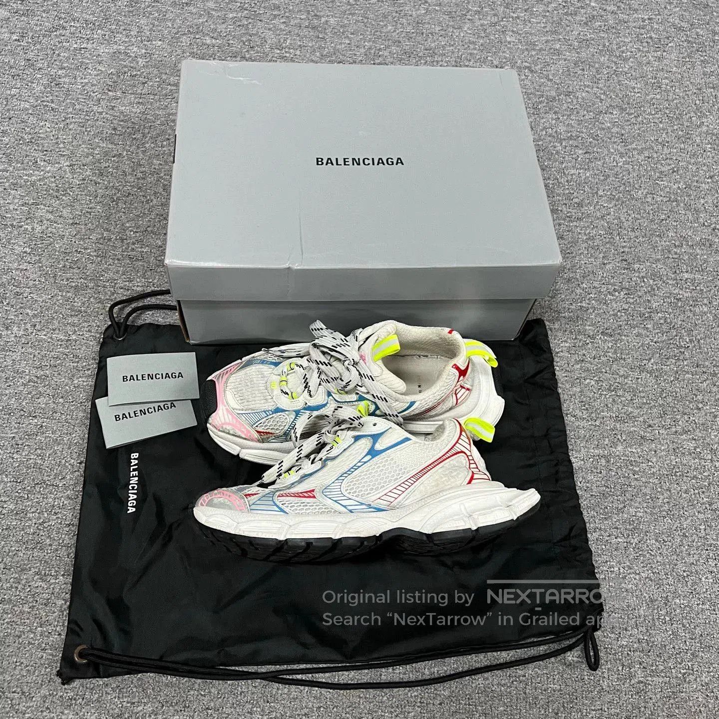 Balenciaga Balenciaga 3XL Colorful Casual Sneakers. Size US 7 / EU 40 - 3 Thumbnail