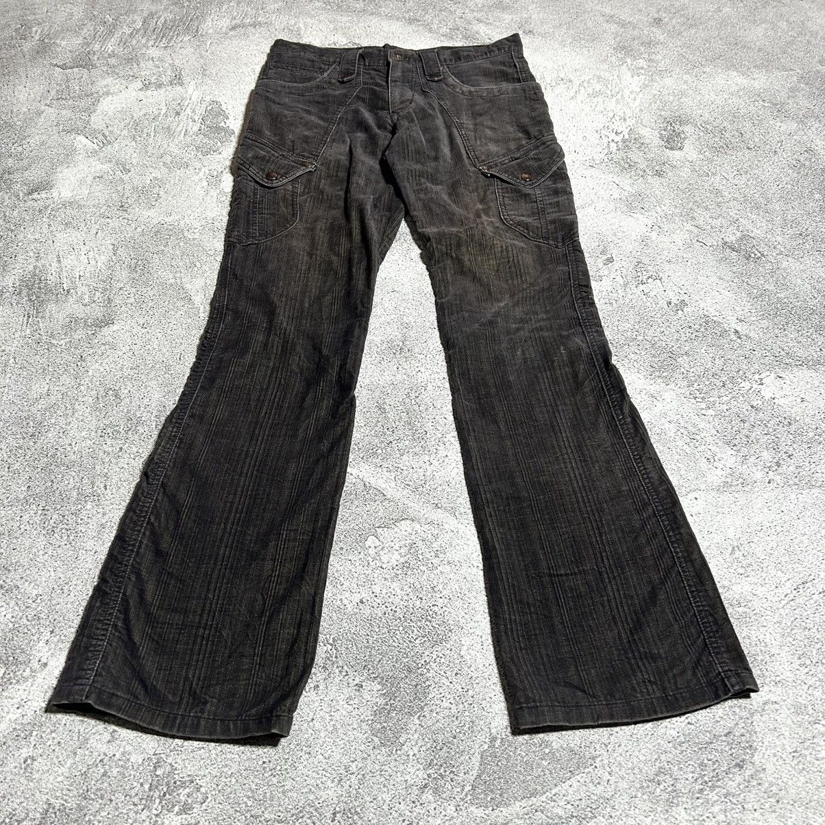 semanticdesign Vintage Semanticdesign Flared Cargo Corduroy Size US 31 - 1 Thumbnail
