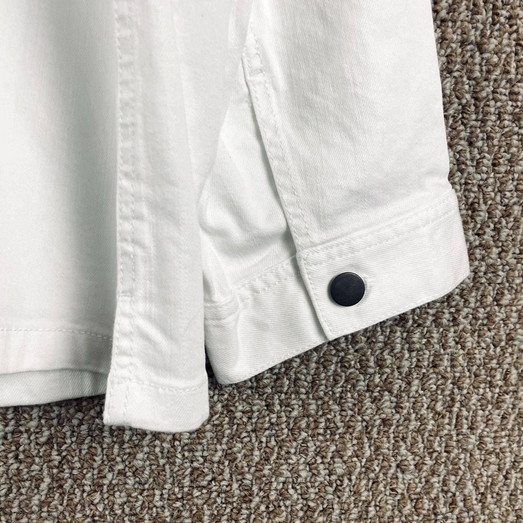 J. Jill J Jill Jacket Size 4X Denim Barn Chore Button Up Stretch Classic Minimalist NWT Size XXL / US 16-18 / IT 52-54 - 6 Thumbnail