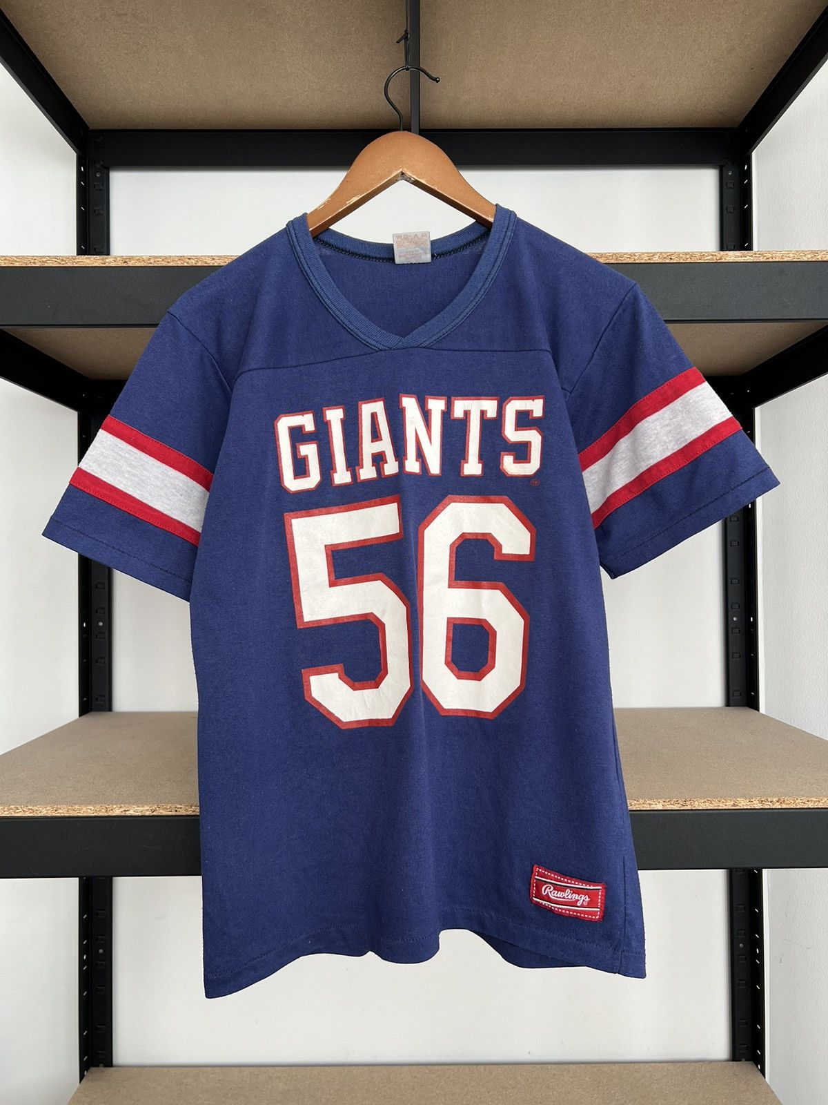 NFL Vintage 80s New York Giants NFL Lawrence Taylor #56 Jersey Size US M / EU 48-50 / 2 - 1 Thumbnail