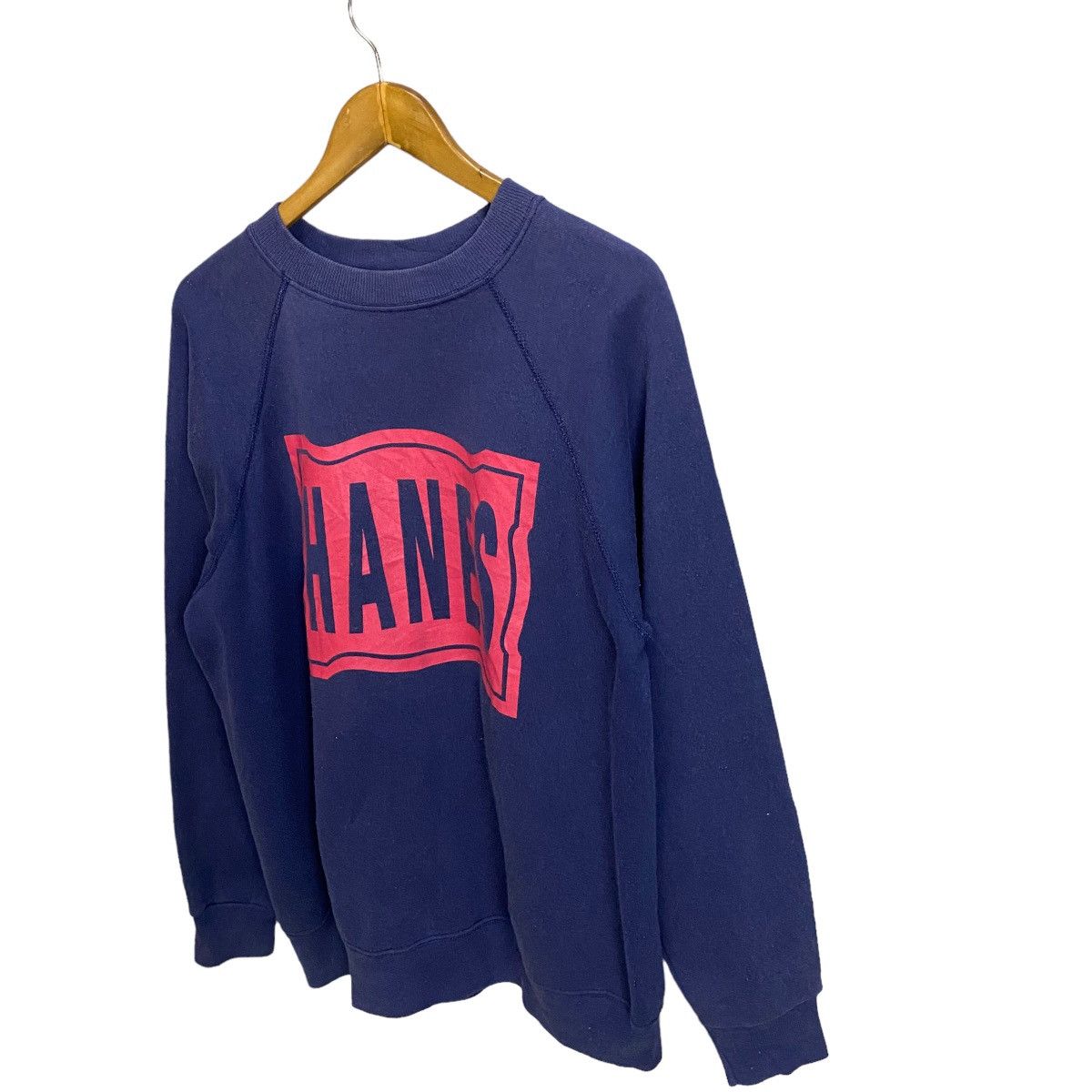 Hanes Vintage Hanes box logo sweatshirt Size US L / EU 52-54 / 3 - 3 Thumbnail