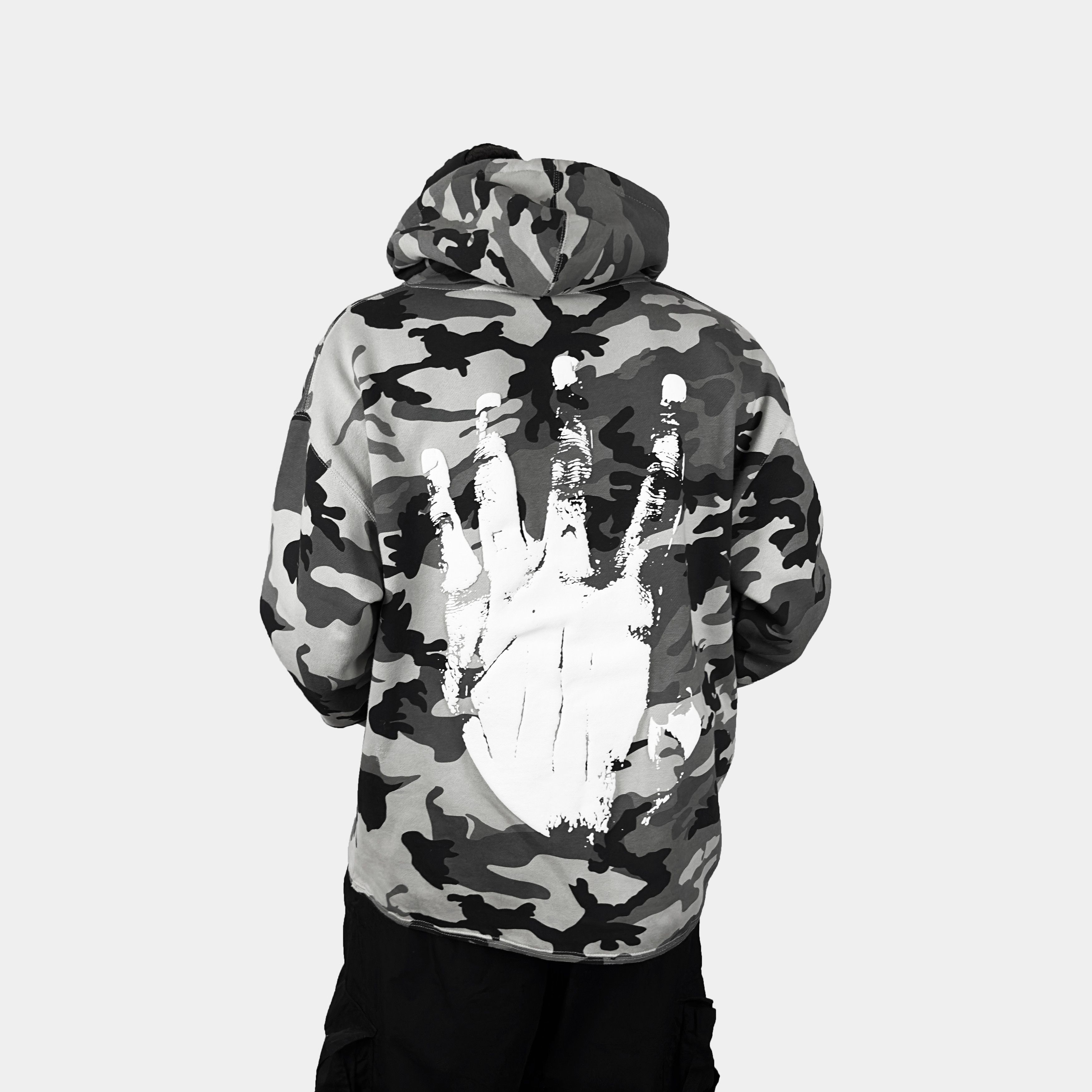 Revenge Revenge + XXXTENTANCION KILL HOODIE (SNOW CAMO) Size US XL / EU 56 / 4 - 3 Thumbnail