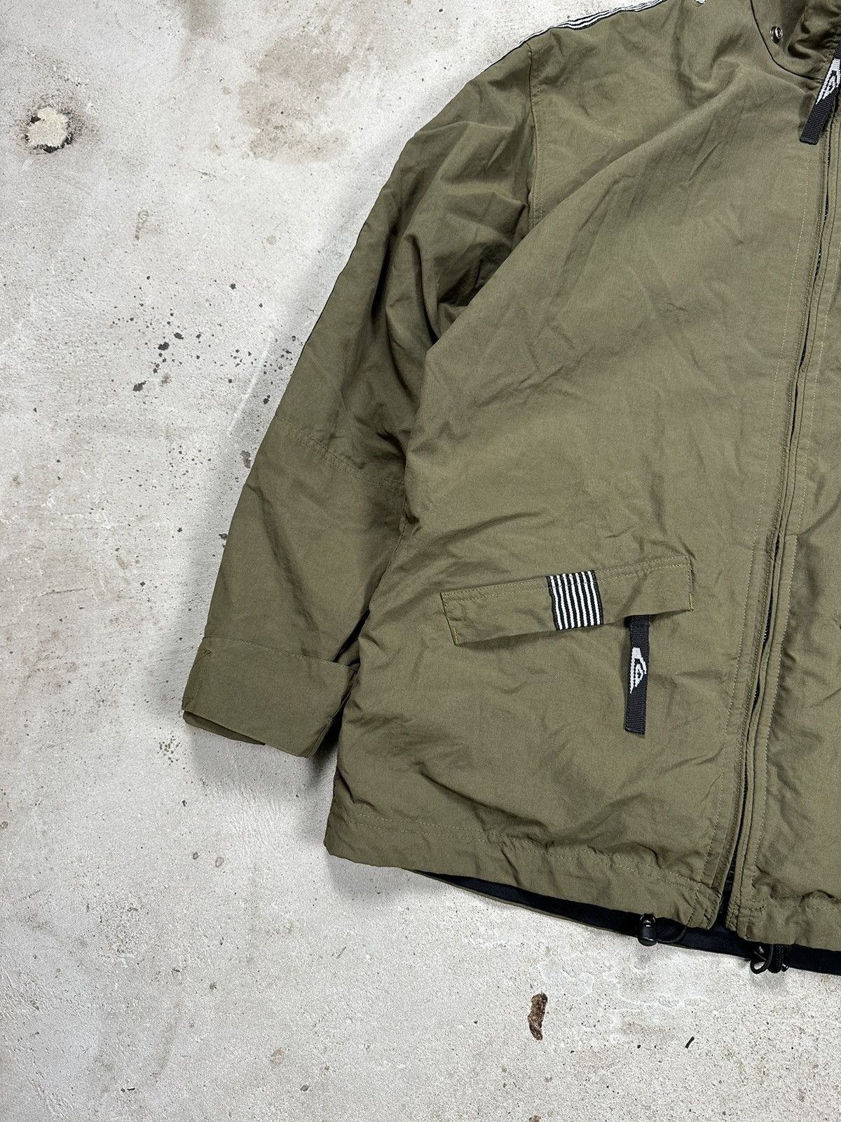 Goretex × Quiksilver × Vintage ‼️ Vintage 90s Quiksilver Gore Tex Khaki Jacket Parka Size US XL / EU 56 / 4 - 5 Thumbnail