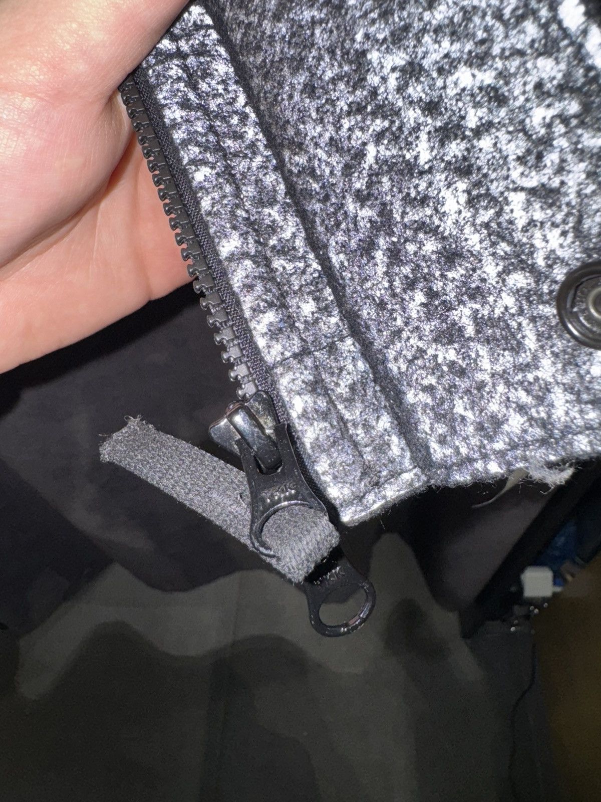 Stone Island Stone Island Needle Punched Reflective Vest Grey Black Size US L / EU 52-54 / 3 - 22 Thumbnail