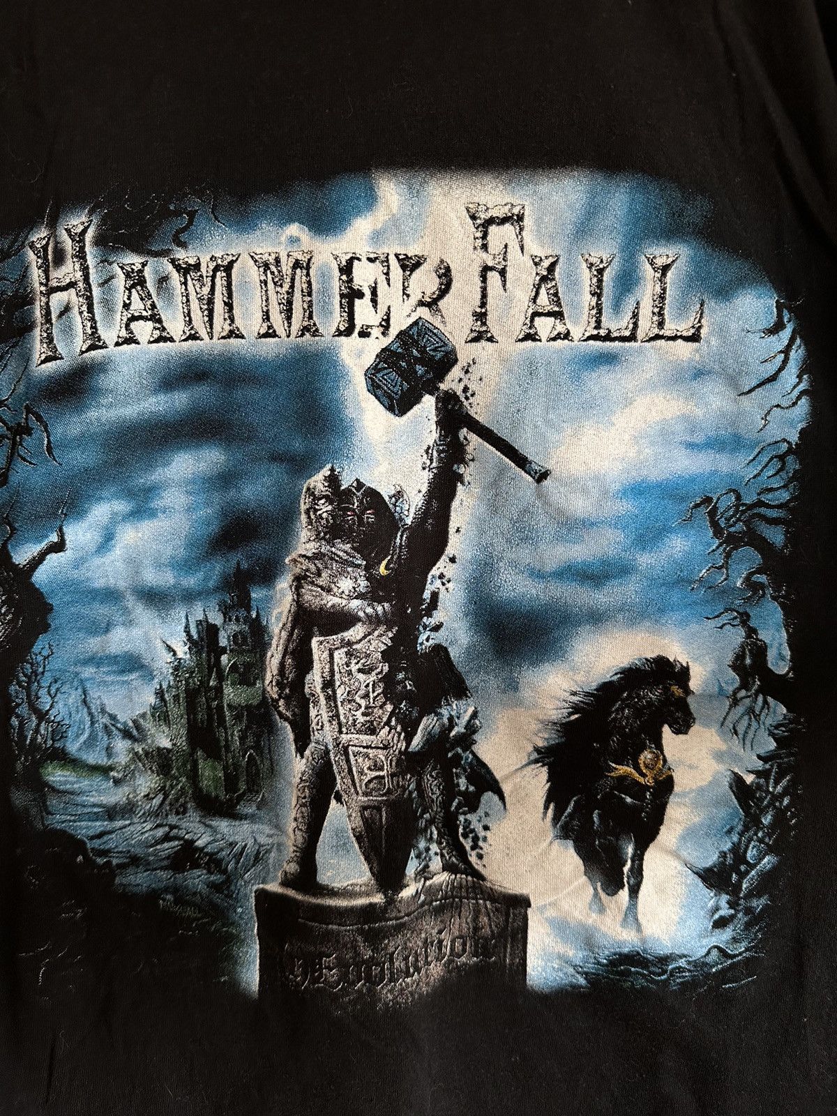 Band Tees HammerFall Evolution Tee dark metal punk rock band Tee Size US M / EU 48-50 / 2 - 3 Thumbnail