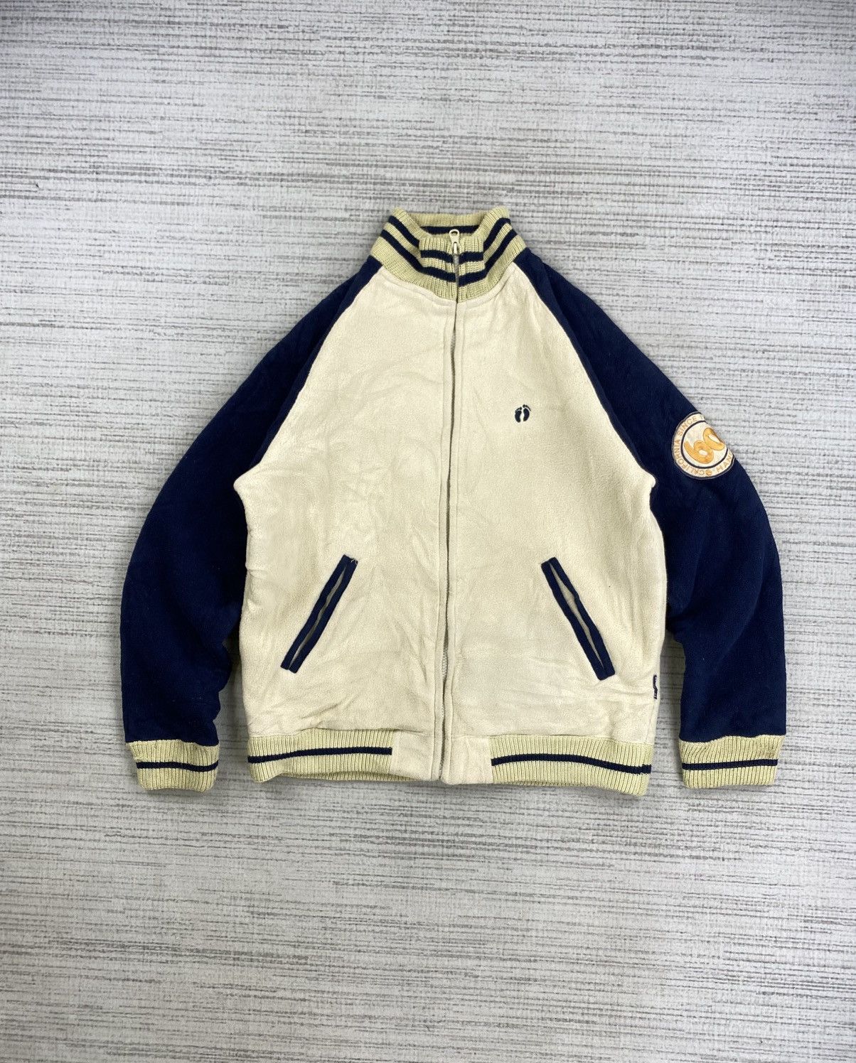 Hang Ten Vintage Hang Ten Embroidery Logo Varsity Jacket Size US M / EU 48-50 / 2 - 1 Thumbnail