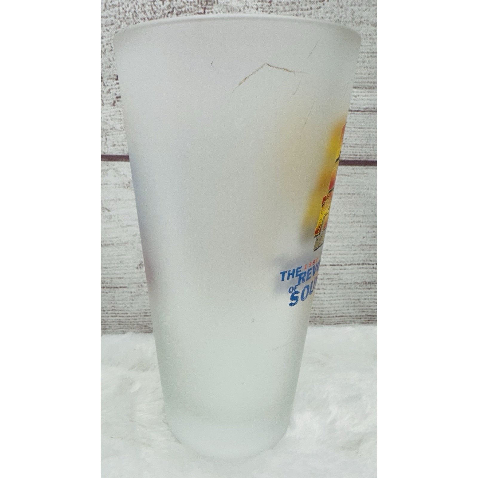 Pepsi Hard Rock Cafe Frosted Drinking Glass Cup Tumbler 50 Years O Size ONE SIZE - 4 Thumbnail