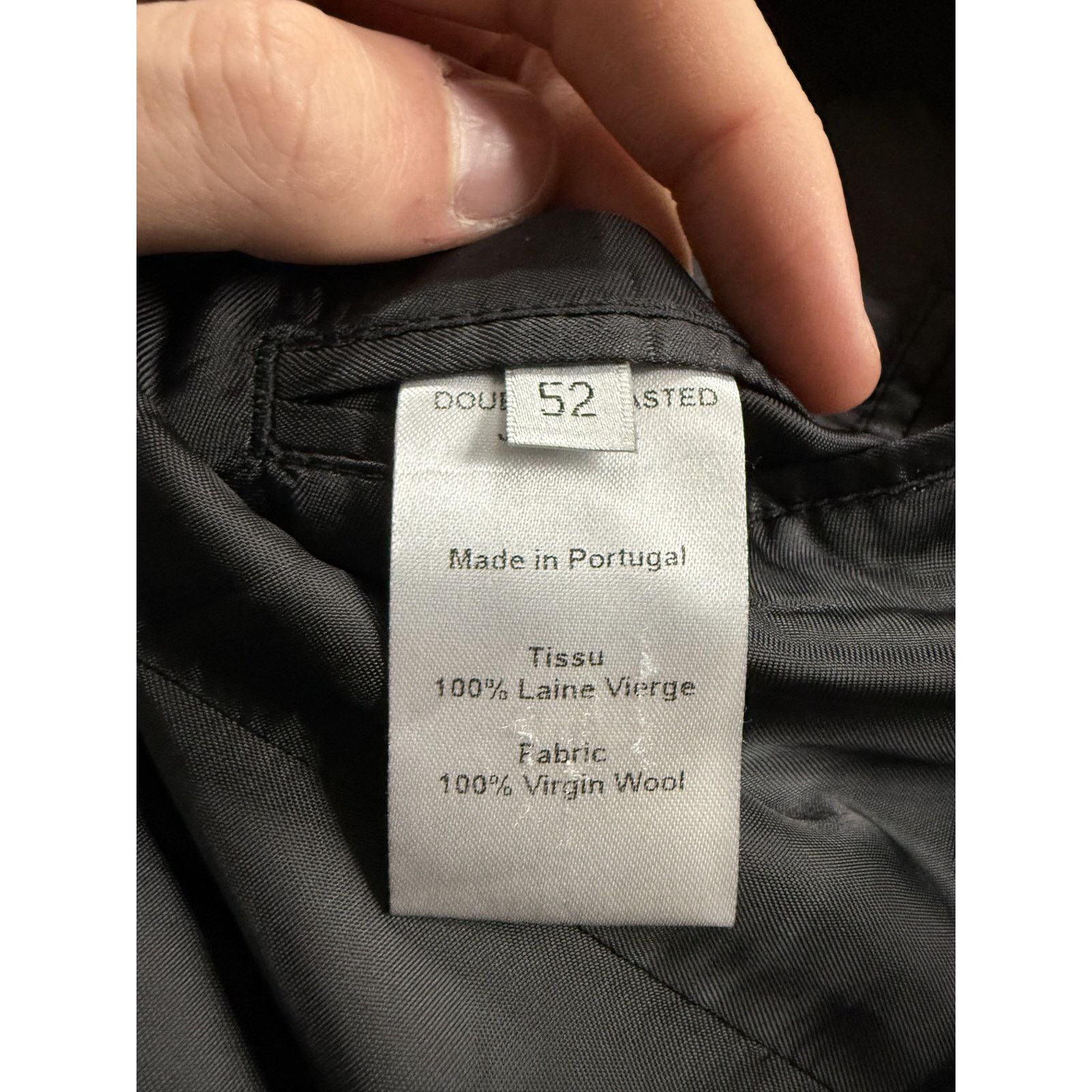 Louis Vuitton Louis Vuitton Suit Jacket Grey Used 52 (Large) Size US L / EU 52-54 / 3 - 2 Thumbnail