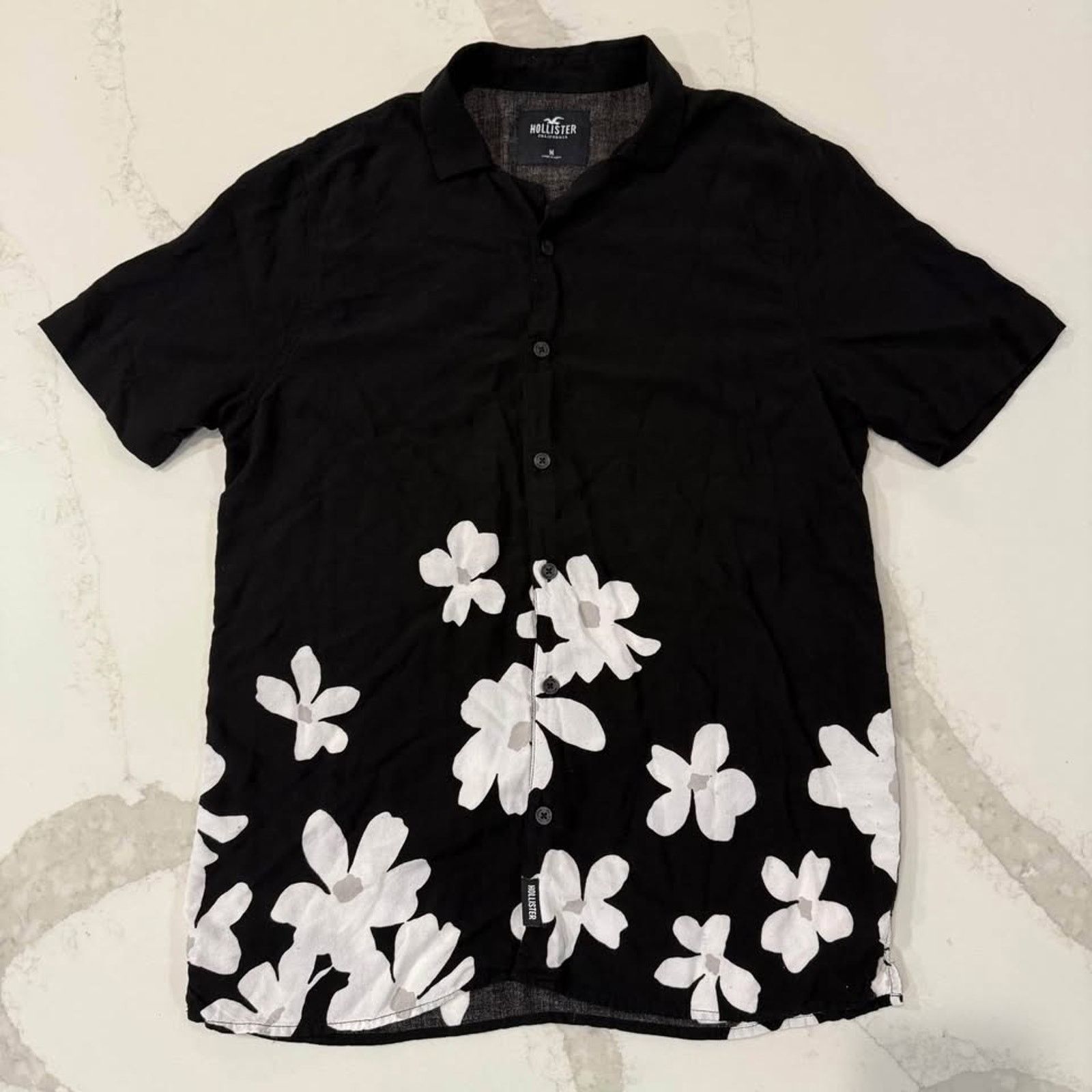 Hollister Hollister Floral Short Sleeve Button Up Shirt Men's Medium Size US M / EU 48-50 / 2 - 1 Thumbnail