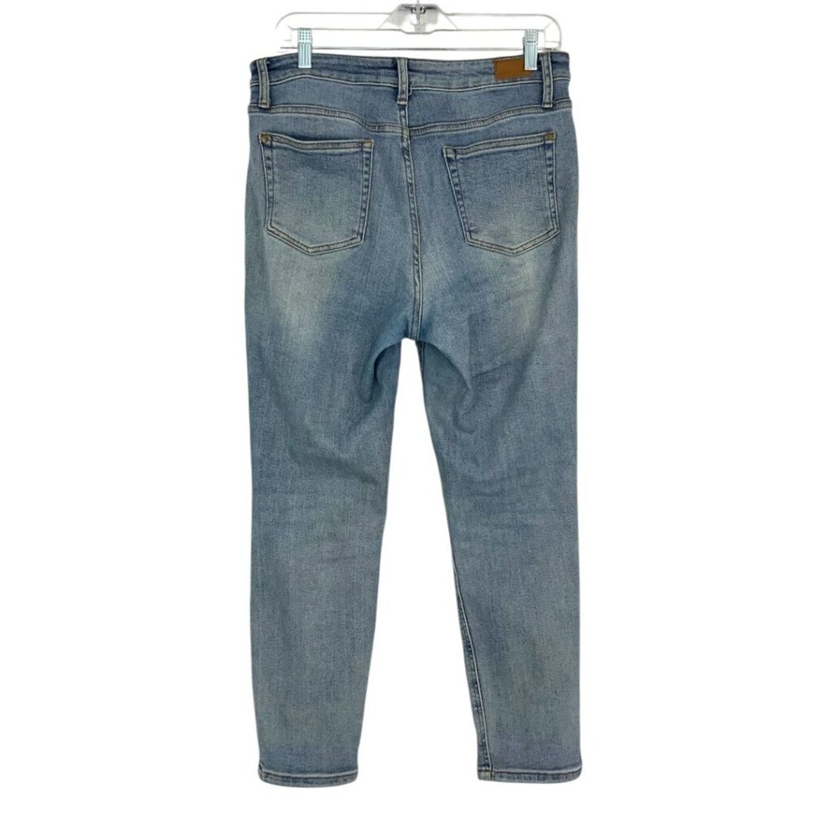 Judy Blue Judy Blue Distressed Crop Skinny Denim Jeans Size 28 Size 28" / US 6 / IT 42 - 6 Thumbnail