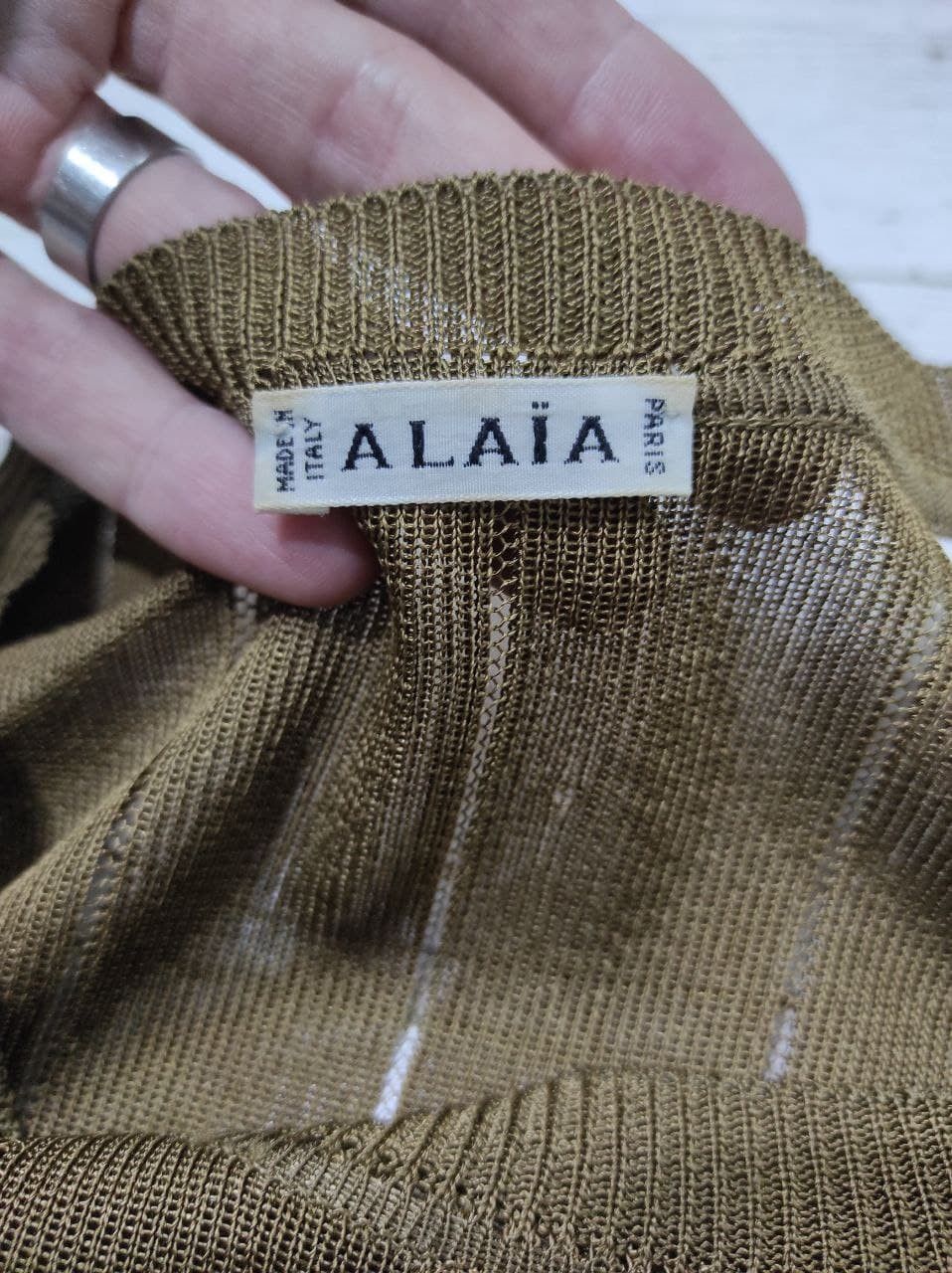 Alaia Azzedine Alaia Paris Vintage Runway 90s Bodysuit Icon Sz S Size S / US 4 / IT 40 - 7 Thumbnail