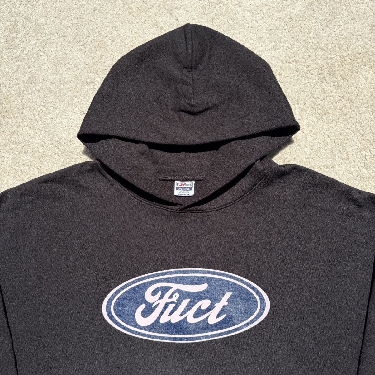 FUCT FUCT - Oval Parody Hoodie Size US XL / EU 56 / 4 - 2 Thumbnail