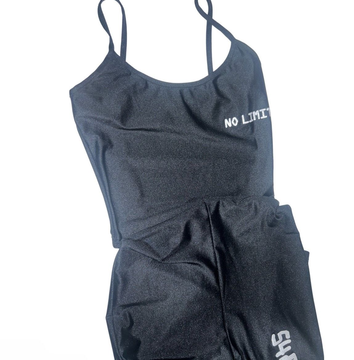 Other Black Jumpsuit Small Stretchy fits Medium Size 28" / US 6 / IT 42 - 3 Thumbnail