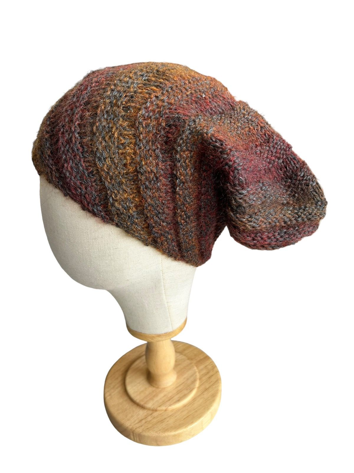 Japanese Brand knitted Multicolour Beanie Hats Size ONE SIZE - 3 Thumbnail