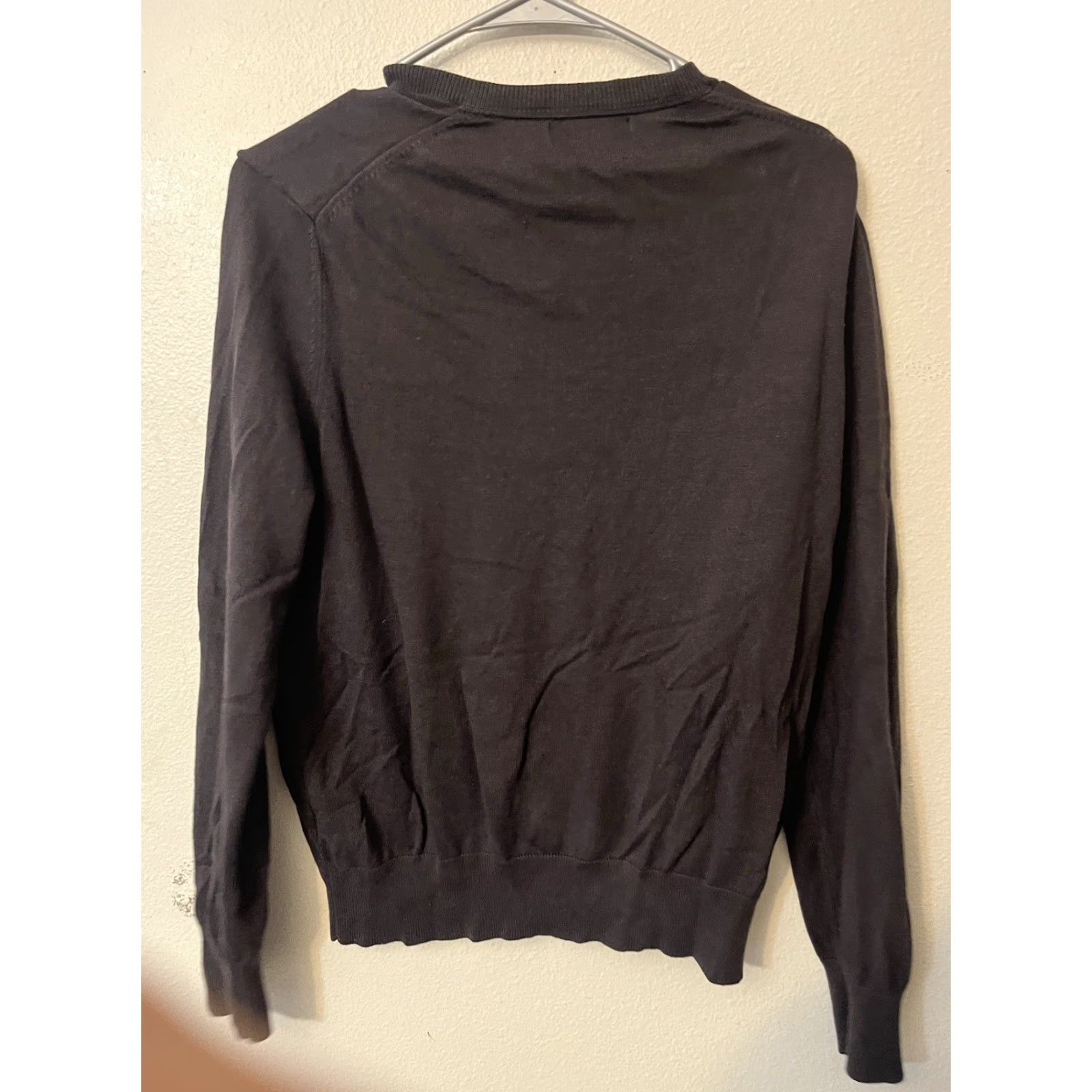 Banana Republic Banana Republic Men's V-Neck Luxury Blend Sweater Silk Cashmere Brown Medium Size US M / EU 48-50 / 2 - 2 Thumbnail