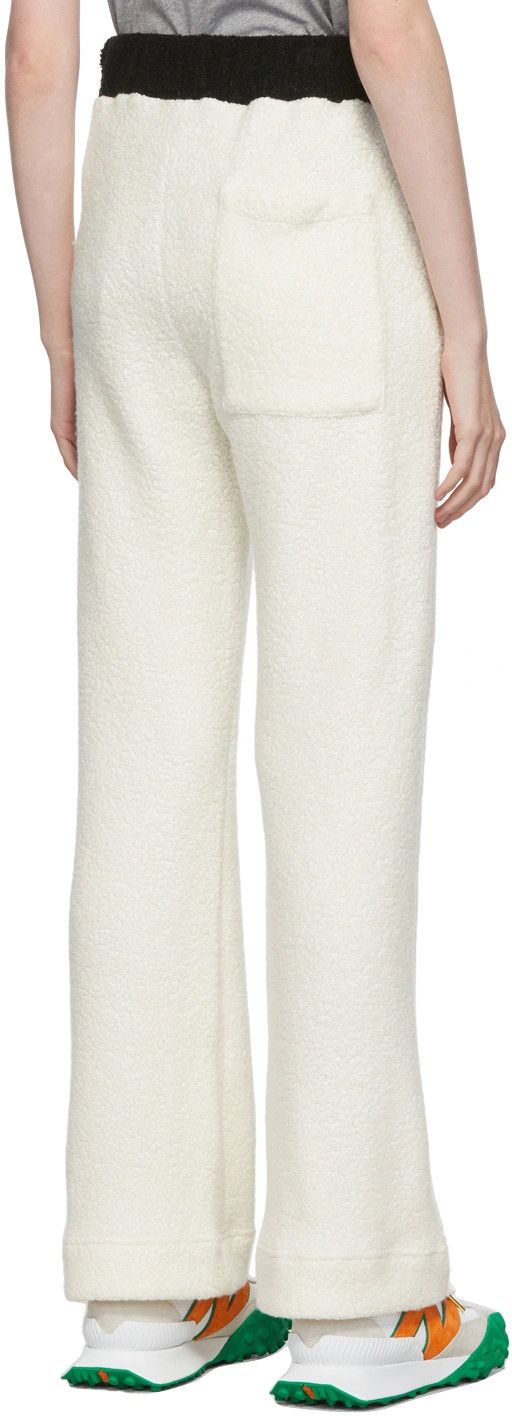 Casablanca Two-Tone Pleated Wide-Leg Terry Sweatpants Size 28" / US 6 / IT 42 - 3 Thumbnail