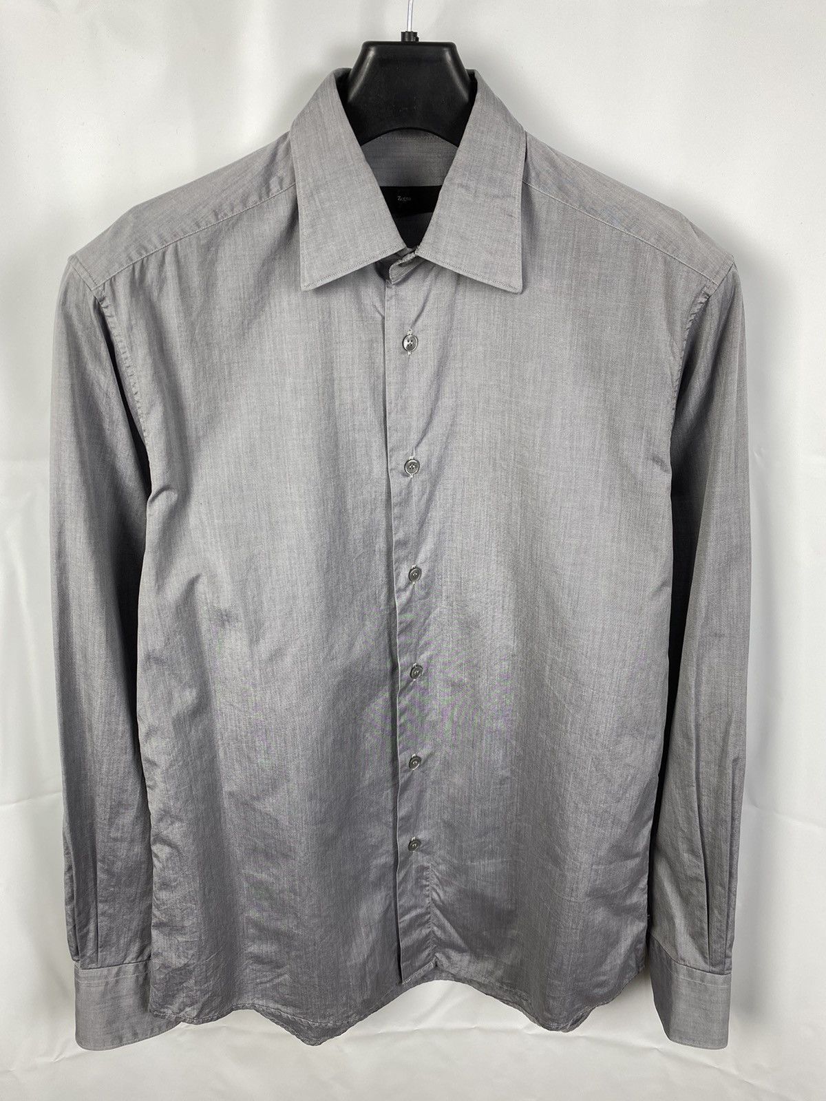 Ermenegildo Zegna Ermenegildo Zegna City Shirt Button Up Size 40-15 3/4 Size US L / EU 52-54 / 3 - 1 Thumbnail