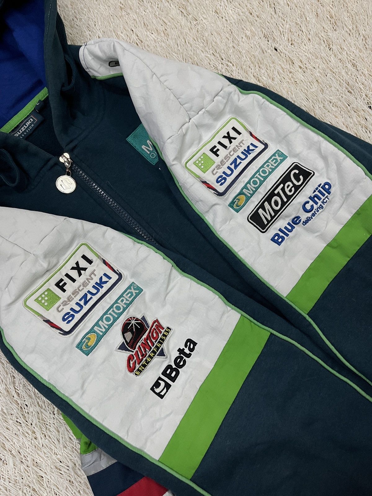 Other Suzuki jacket Crescent Racing Team Fixi Zip Hoodie Motorex Size US L / EU 52-54 / 3 - 5 Thumbnail