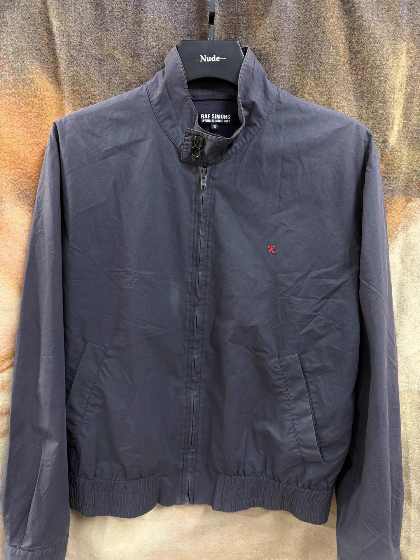 Raf Simons Raf Simons 07SS Washed R Embroidered Jacket M L Size US M / EU 48-50 / 2 - 3 Thumbnail