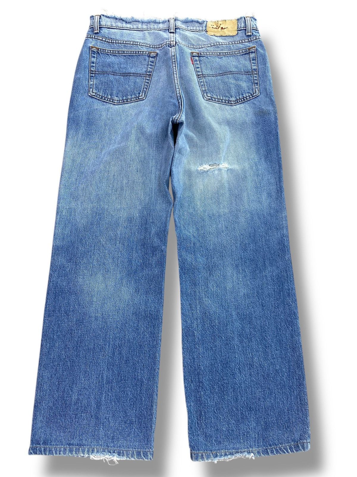 Big John Big John Asid Blue Wash Style Loose Jean Size US 32 / EU 48 - 3 Thumbnail
