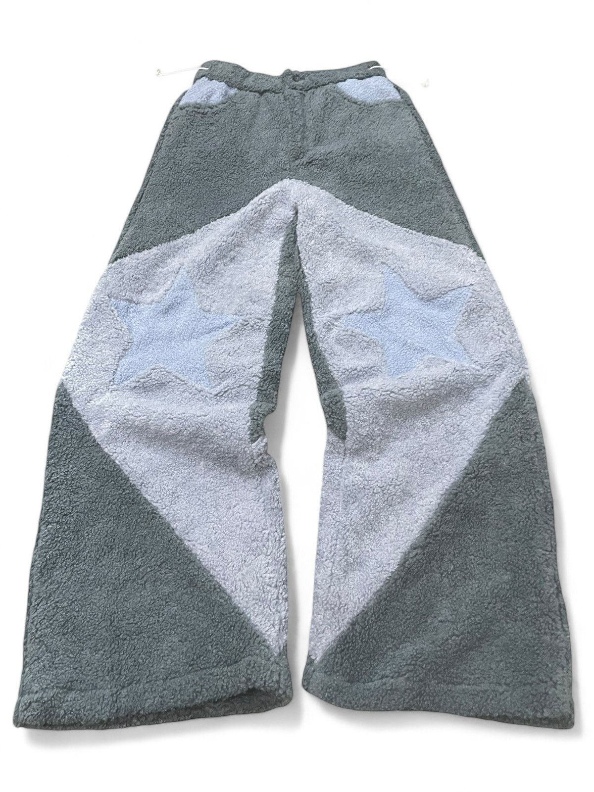 Vaprart Japan Panelled Heavy Fleece Wide Leg Baggy Pants