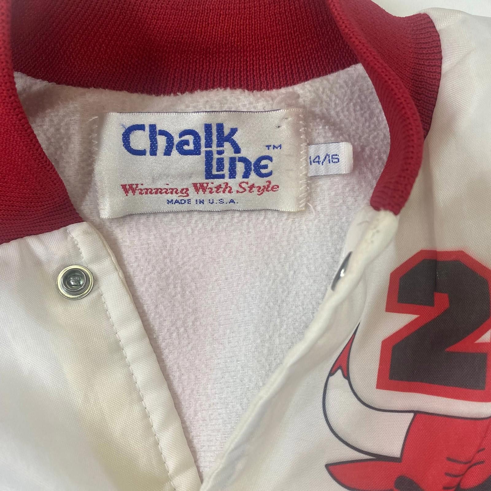 Chalk Line 90s Chalk Line Michael Jordan Bulls Fanimation Jacket Size US XS / EU 42 / 0 - 4 Thumbnail