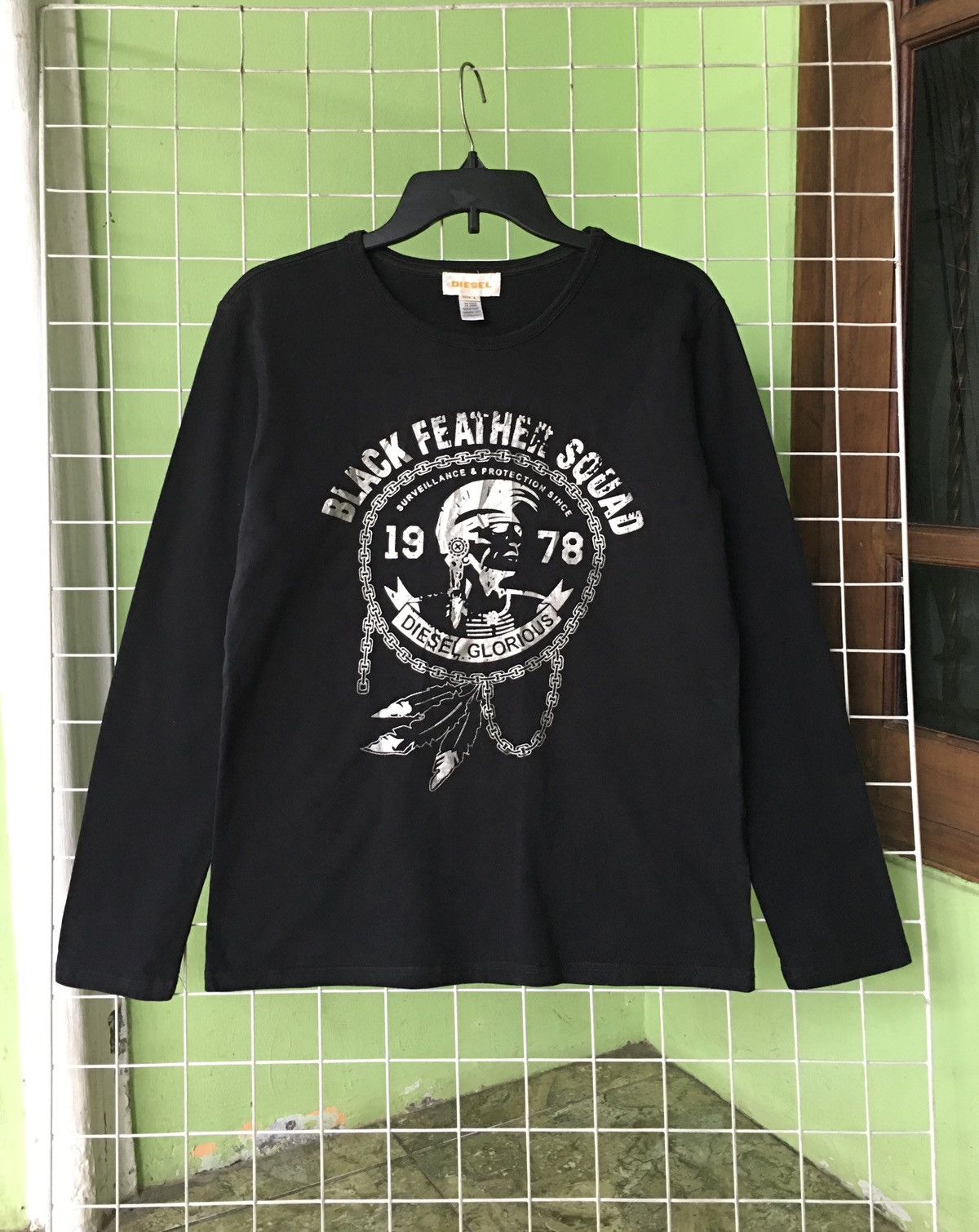 Diesel 2000s Diesel Longsleeve Size US L / EU 52-54 / 3 - 1 Thumbnail
