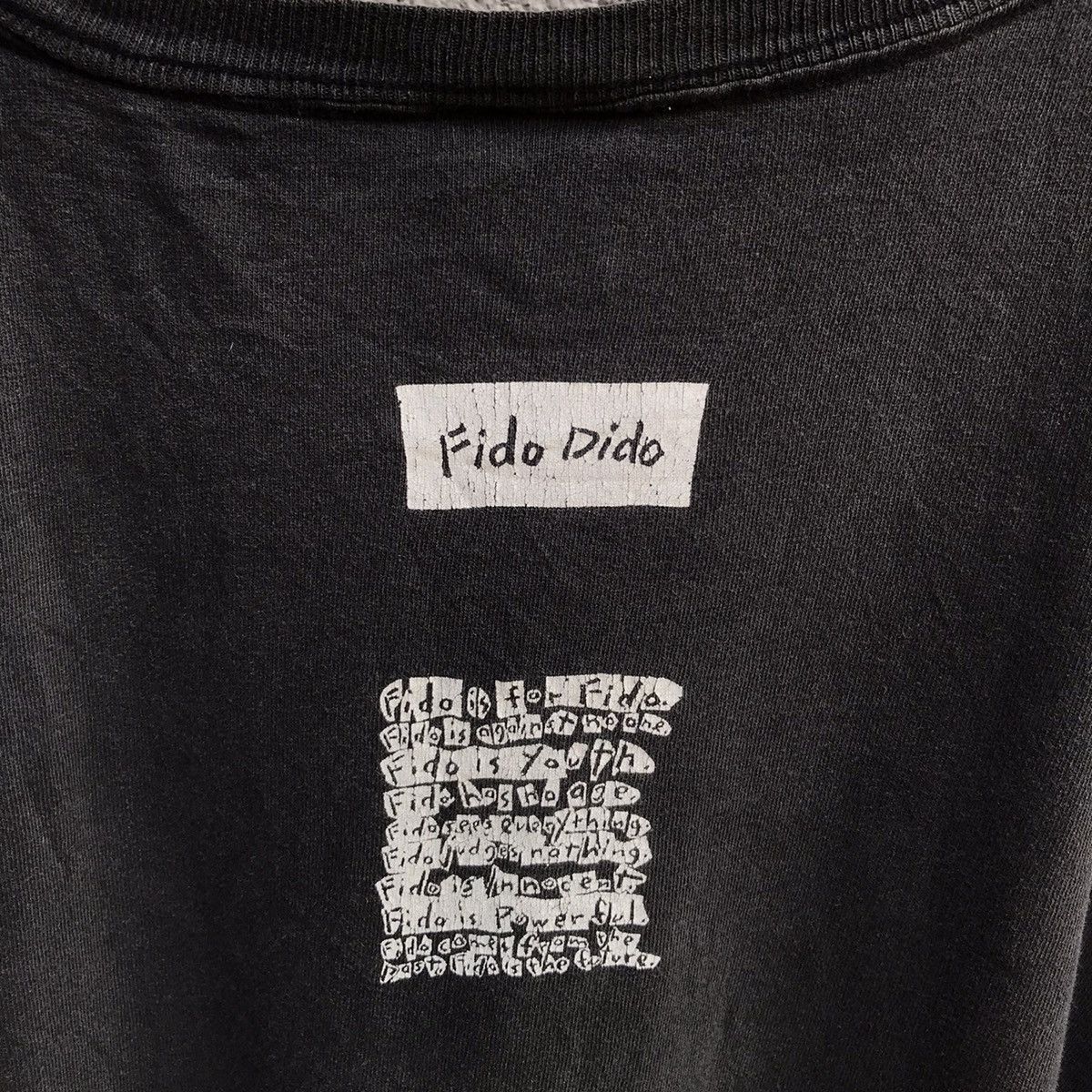 Vintage Vintage 80s FIDO DIDO promo tee cartoons Size US L / EU 52-54 / 3 - 4 Thumbnail