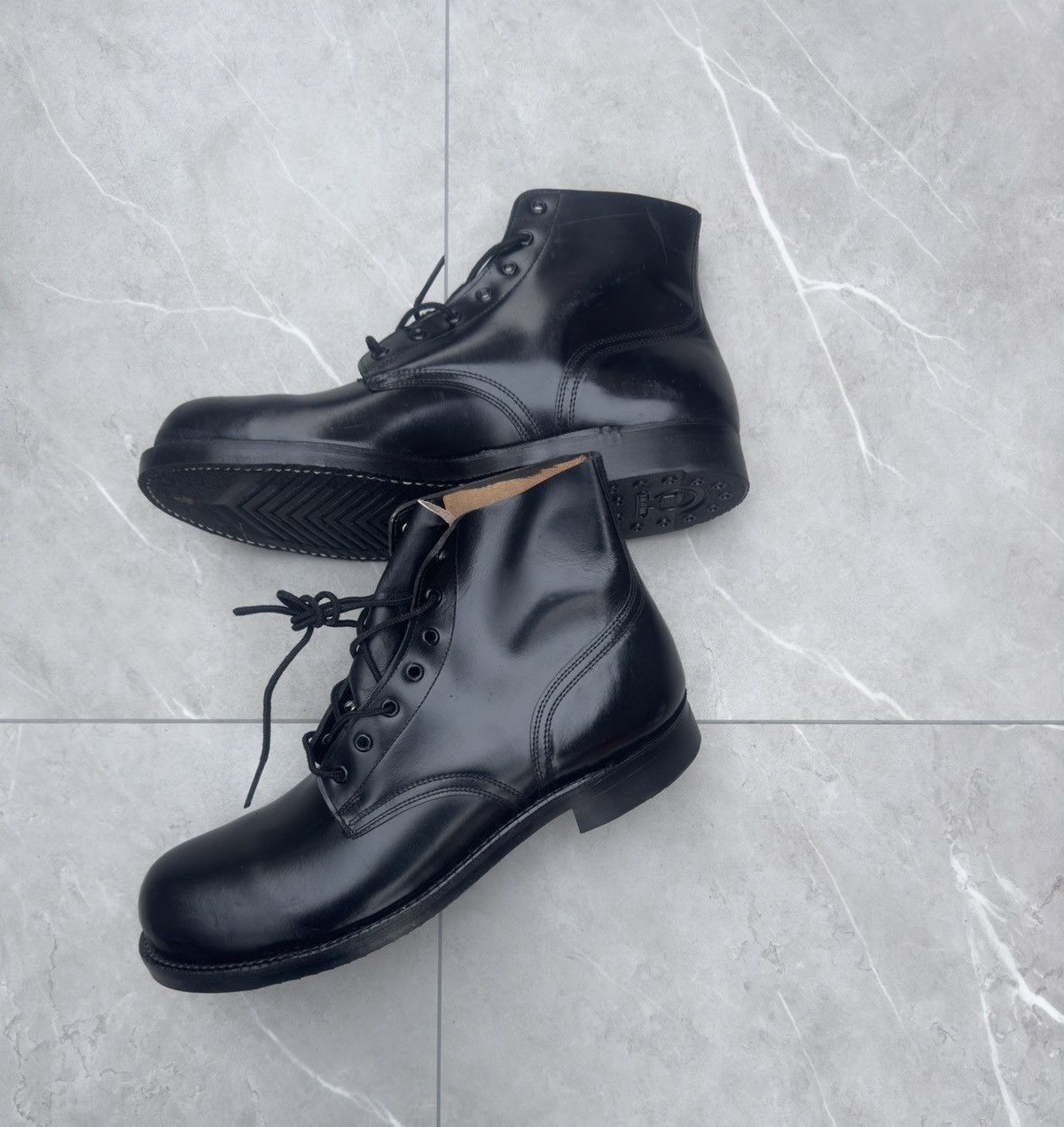 Other 1985 Vintage Steel Toe Ankle Combat Boots Size US 10 / EU 43 - 3 Thumbnail
