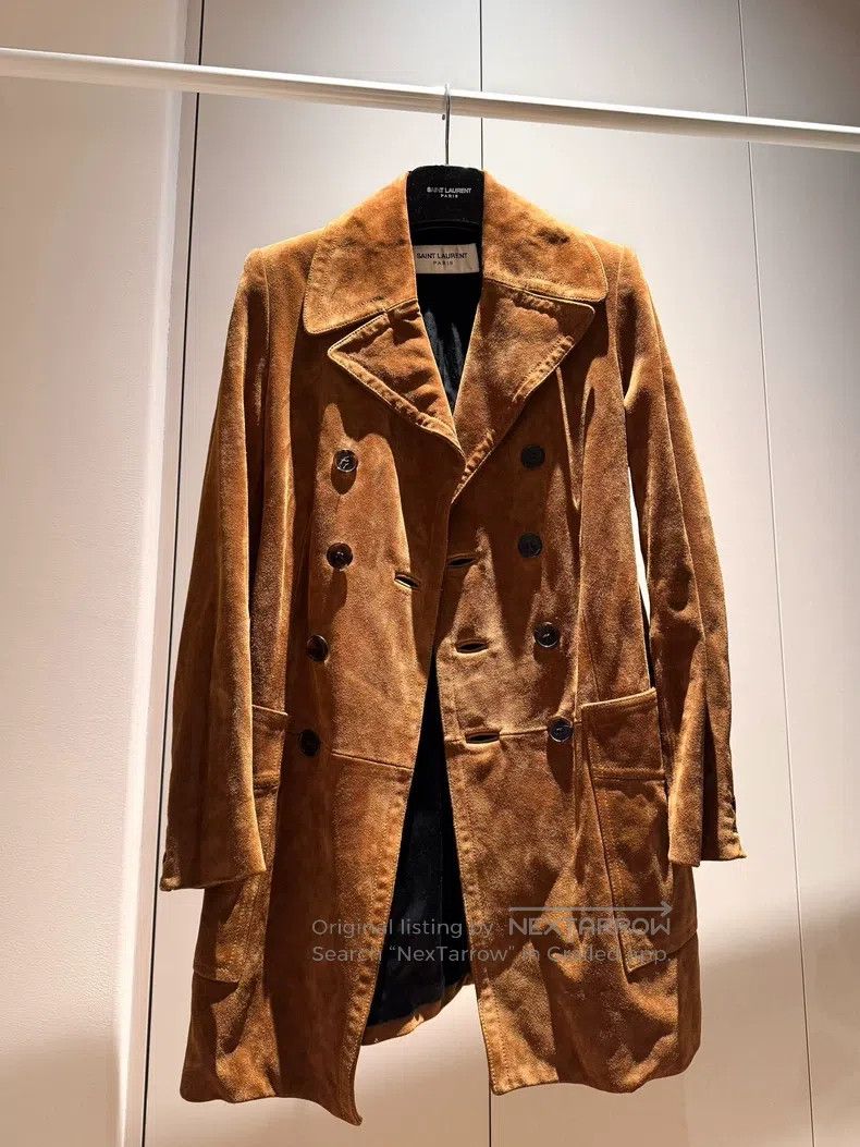 Saint Laurent Paris Saint Laurent Paris Double Breasted Coat Size XS / US 0-2 / IT 36-38 - 1 Thumbnail