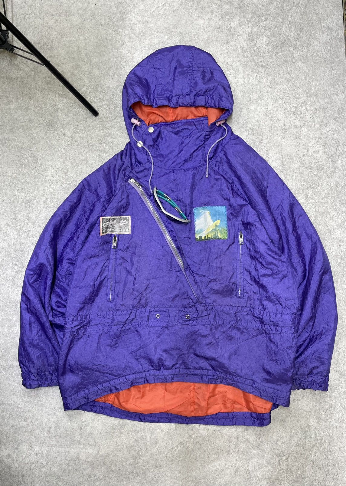 Japanese Brand × Ski-Doo Ultra-Rare Crazy Color Ski Anorak Iconic Color Block Design Size US L / EU 52-54 / 3 - 1 Thumbnail