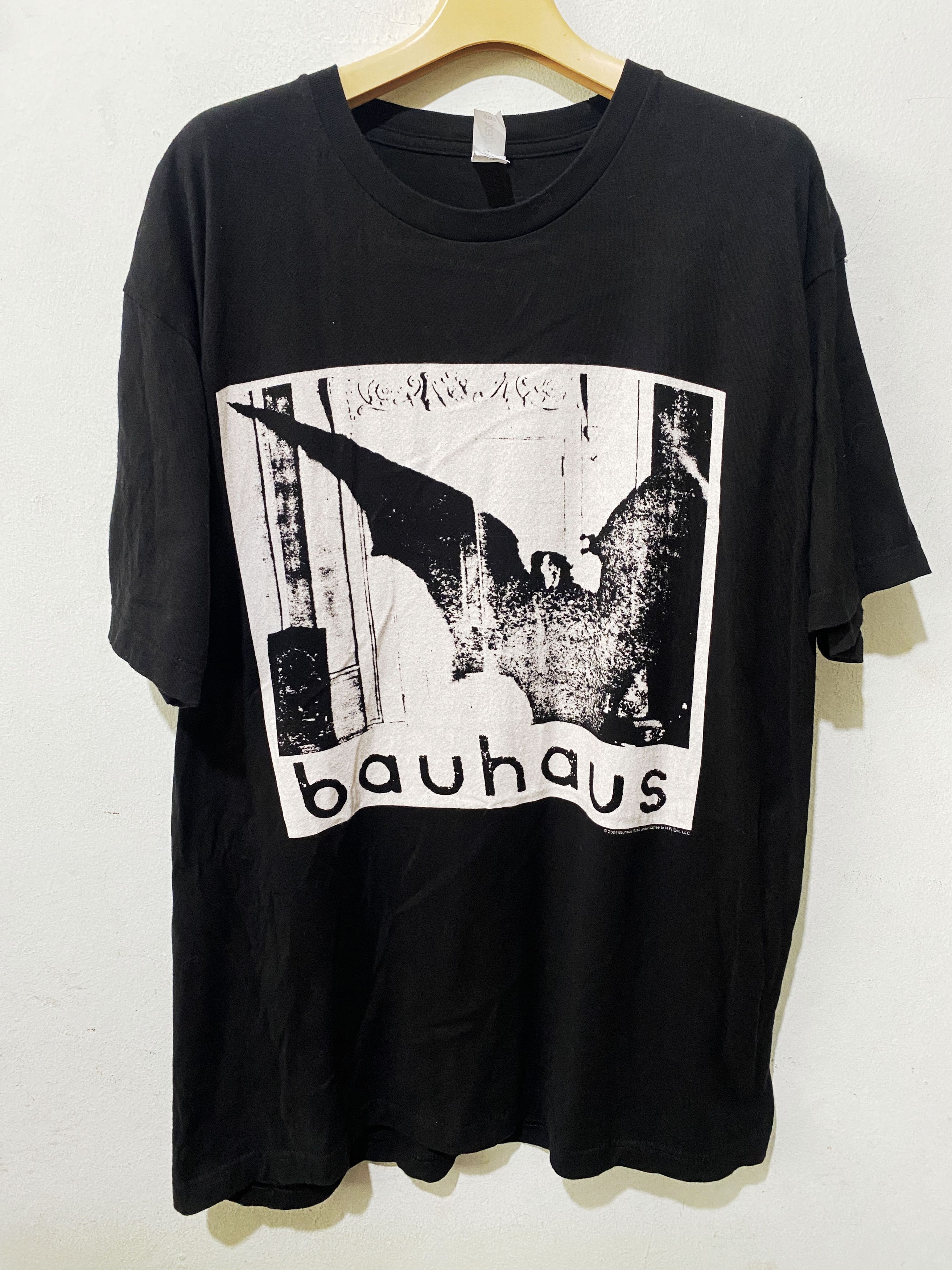 image of Band Tees x Rock Band 2009 Bauhaus Band T-Shirt in Black, Men's (Size XL)