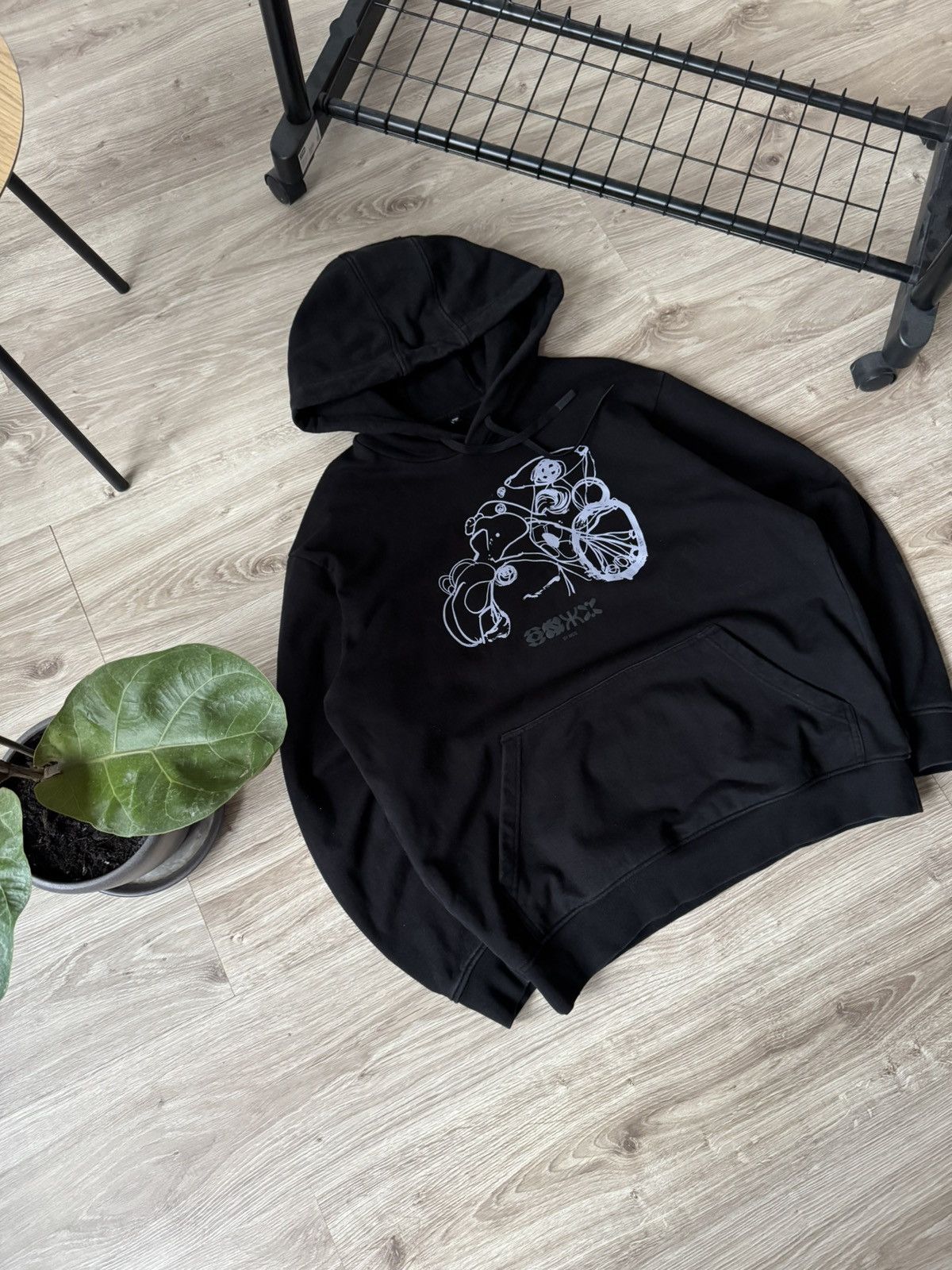 MCQ MCQ Alexander McQueen Big Logo Print Hoodie Size L / US 10 / IT 46 - 2 Thumbnail