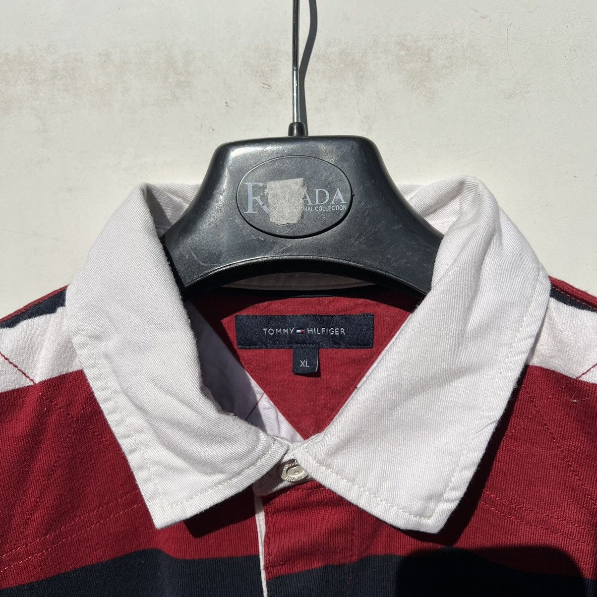 Tommy Hilfiger Tommy Hilfiger rugby sweatshirt long sleeve Size US XL / EU 56 / 4 - 4 Thumbnail