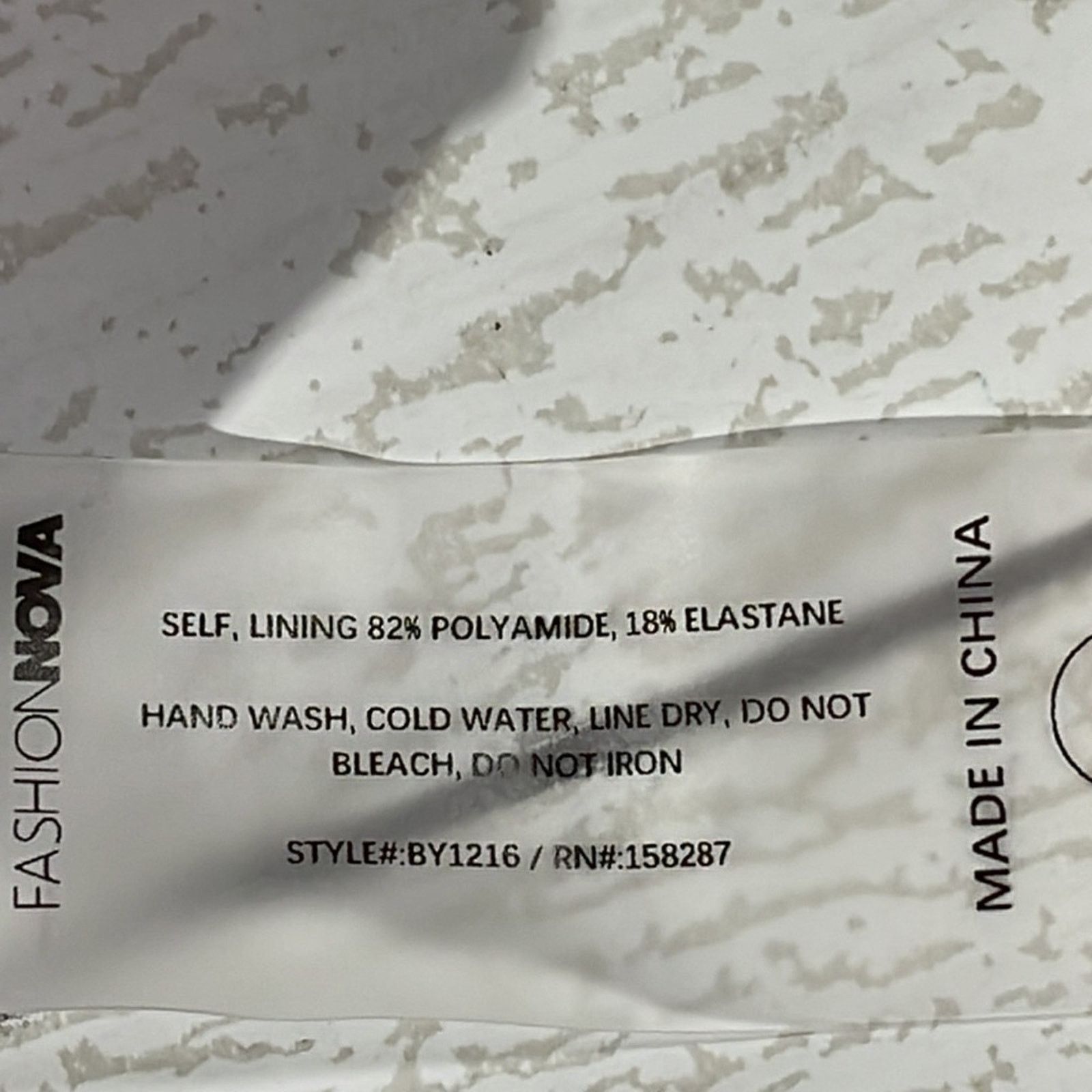 Fashion Nova Fashion Nova Cotton Candy Skies Tie Dye Bikini Set Large NWT Size ONE SIZE - 9 Thumbnail