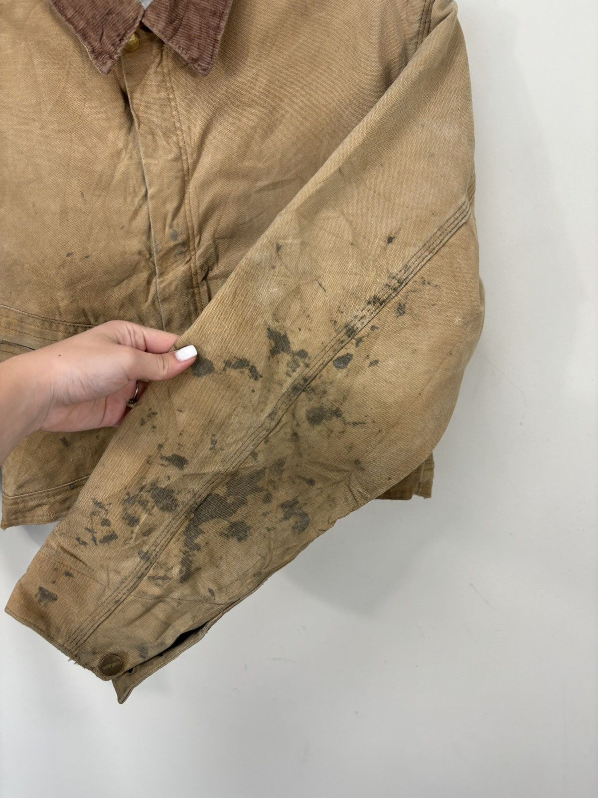 Carhartt Vintage 90s Carhartt Made In USA Hype Boxy Cropped Jacket Size US M / EU 48-50 / 2 - 15 Thumbnail