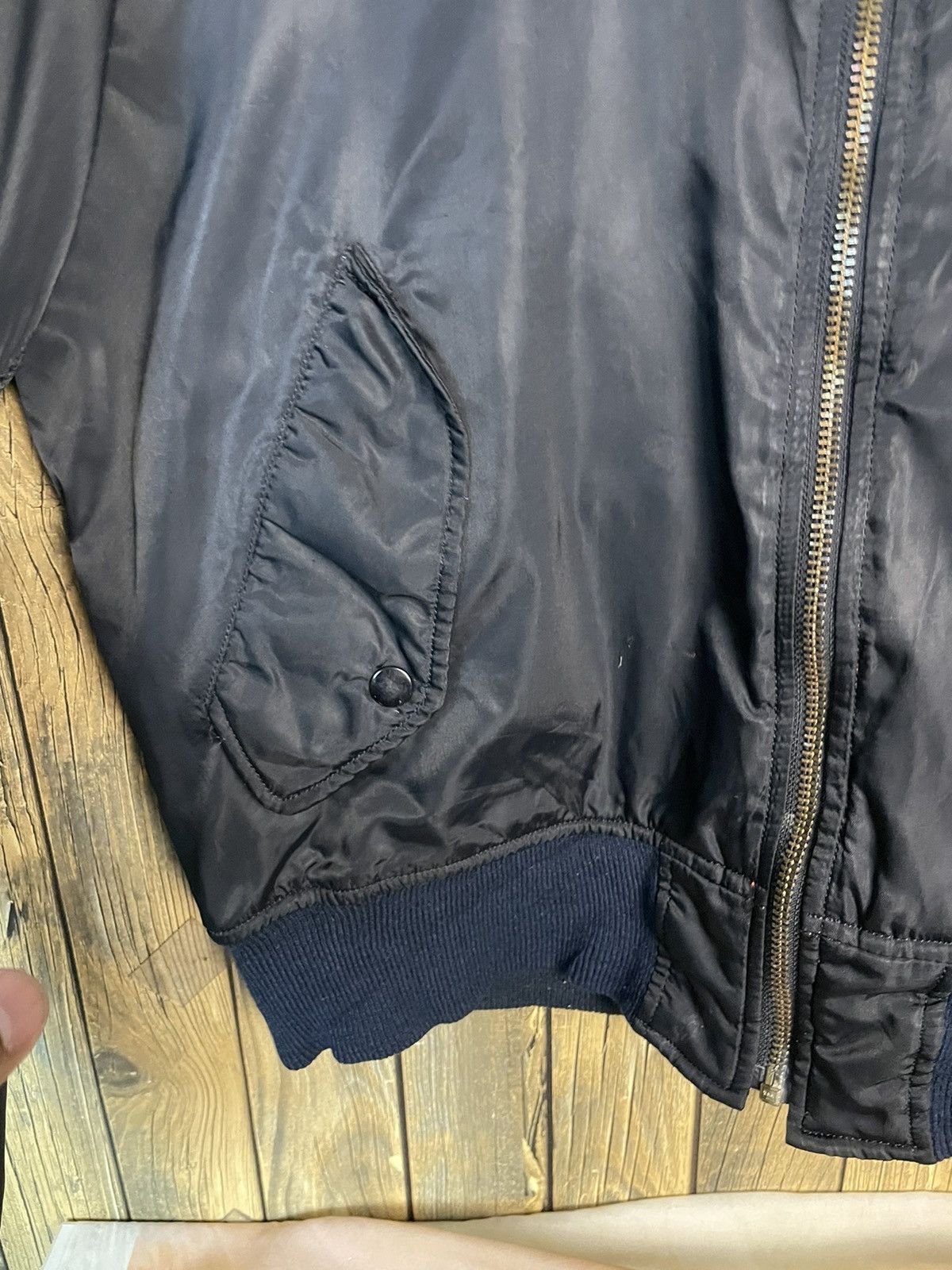 Japanese Brand × Vintage Vintage MA 2 Intermediate Bomber Jacket Size US M / EU 48-50 / 2 - 6 Thumbnail