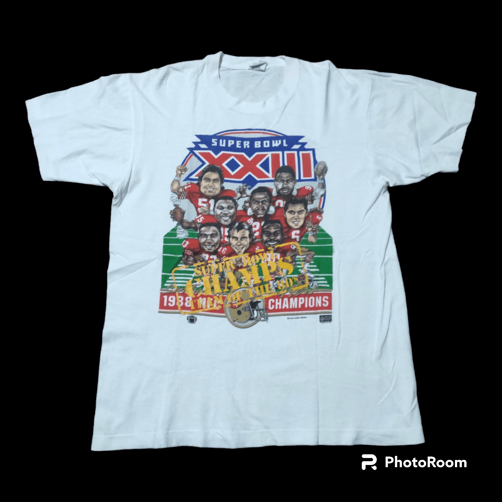 Vintage NFL San Francisco 49ers Super Bowl Tee Shirt