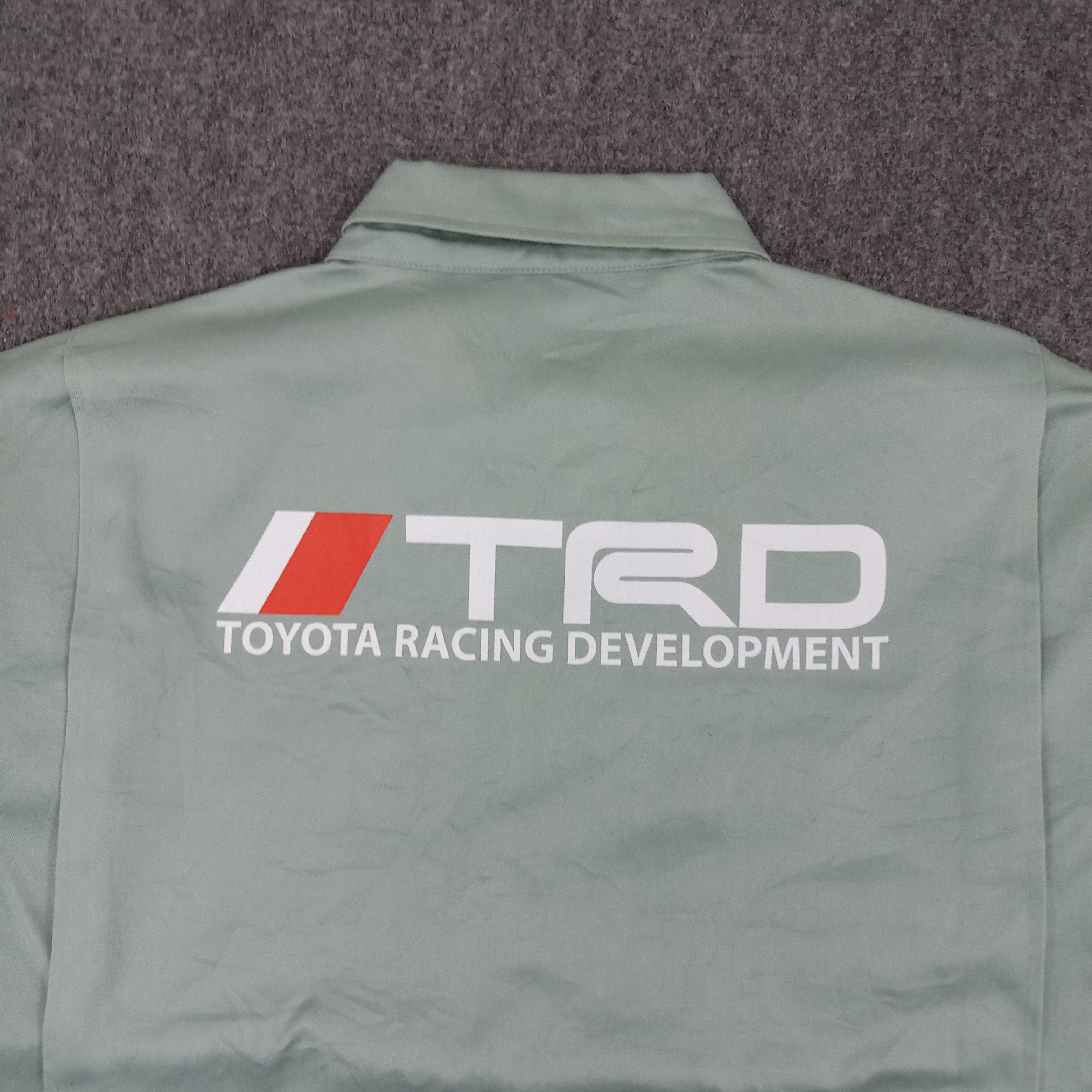 Japanese Brand × Vintage TRD Toyota Motorsports Racing Japanese Custom Art Jacket Size US M / EU 48-50 / 2 - 2 Thumbnail